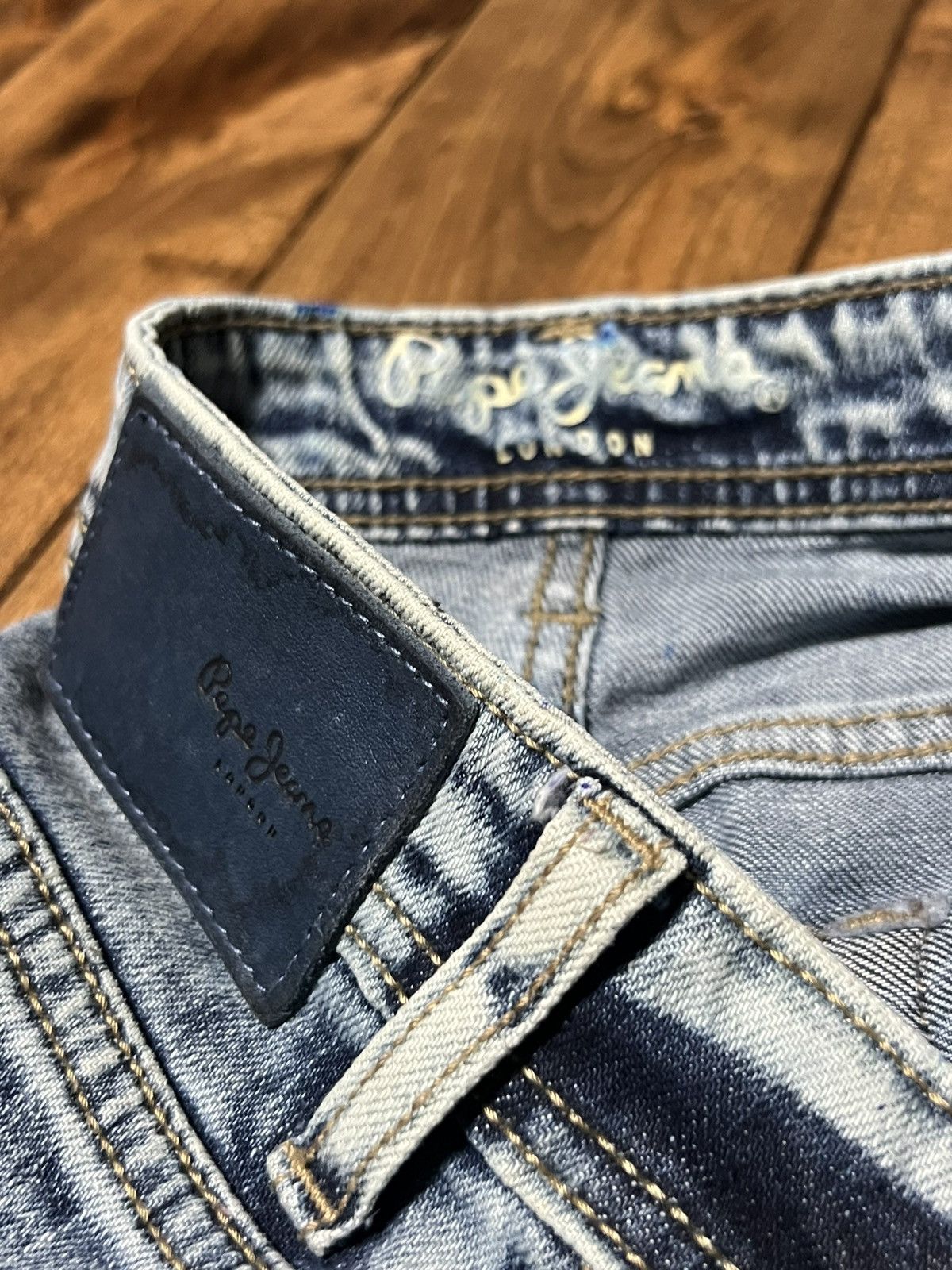 If Six Was Nine × Pepe Jeans Pepe Jeans light denim Size US 30 / EU 46 - 14 Thumbnail