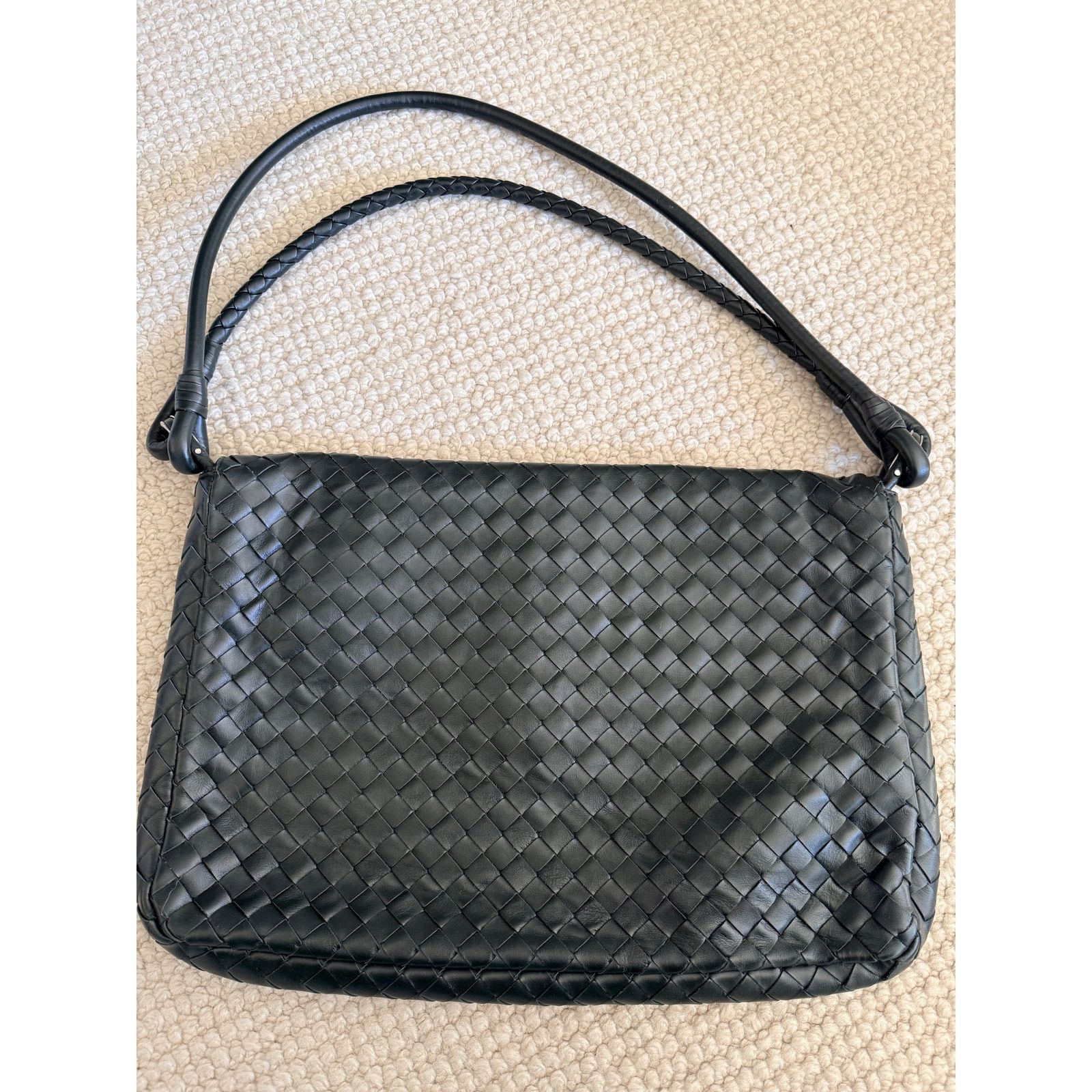 Bottega Veneta Bottega Veneta Borsa Ave Intrecciato Shoulder Crossbody Bag Size ONE SIZE - 9 Thumbnail