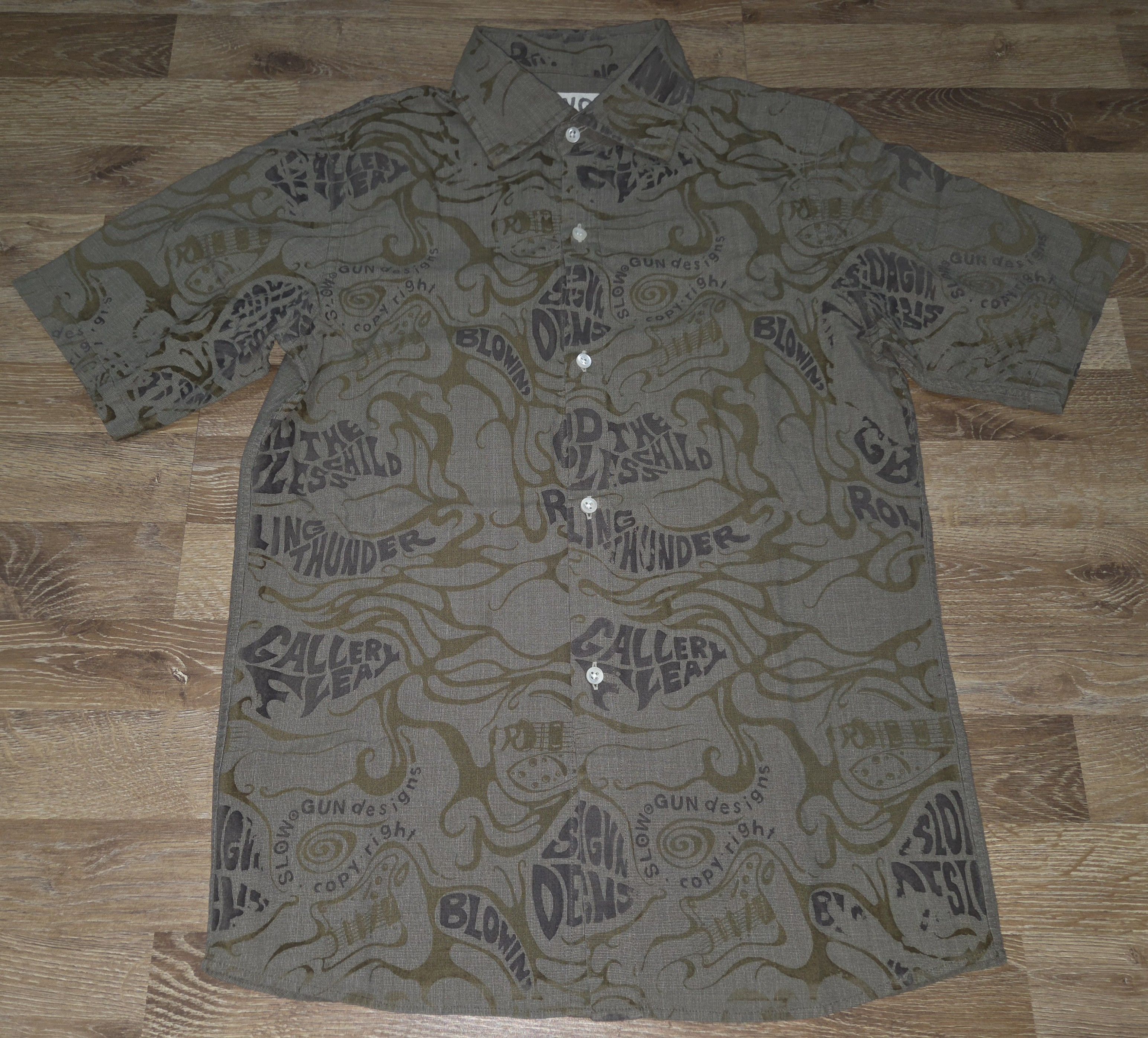 Japanese Brand Vintage Slowgun Japan Aloha Hawaii Cotton Button Down Shirt Size US M / EU 48-50 / 2 - 1 Thumbnail