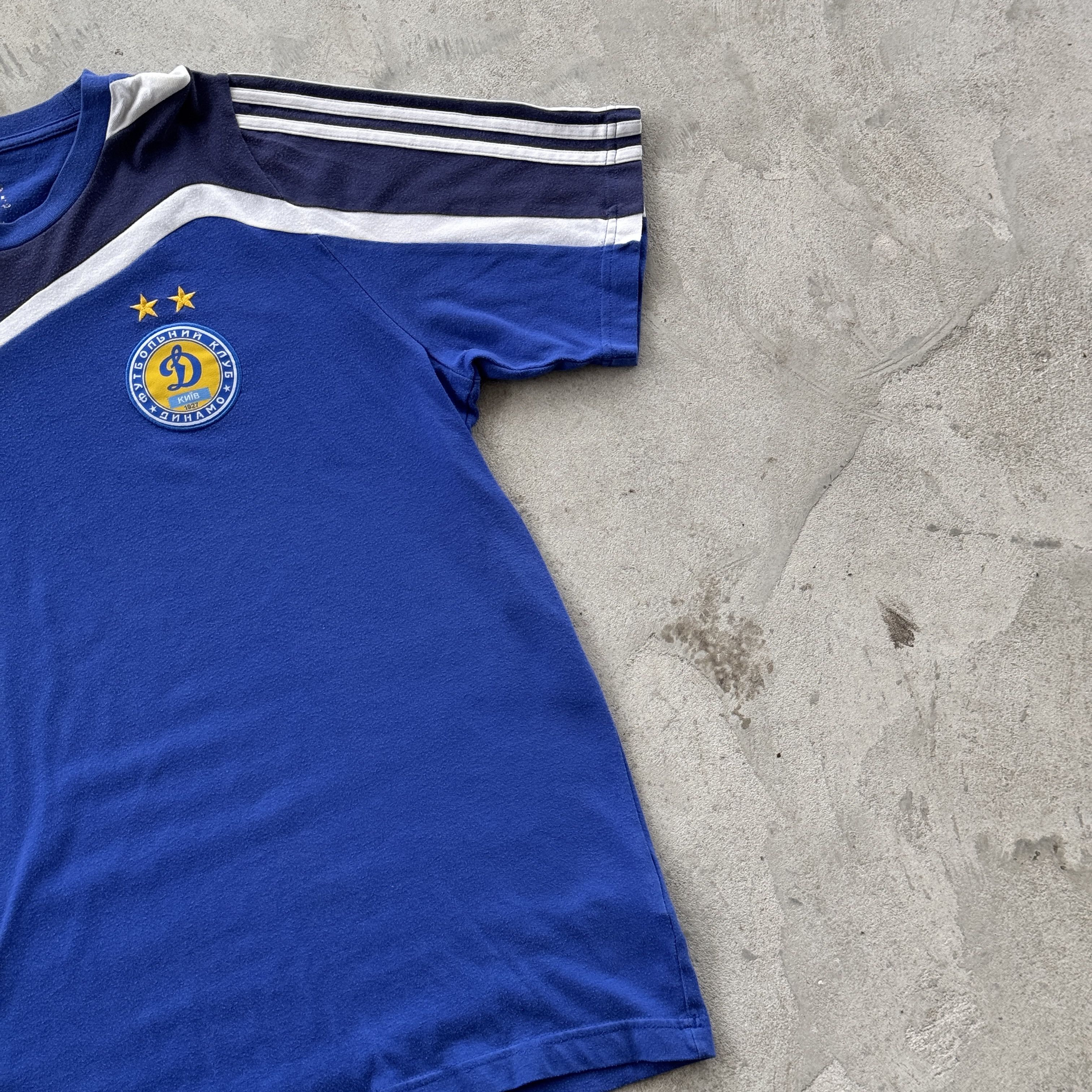 Vintage Adidas FC Dynamo Kyiv Football Club Soccer Jersey Blokecore Size US L / EU 52-54 / 3 - 3 Thumbnail