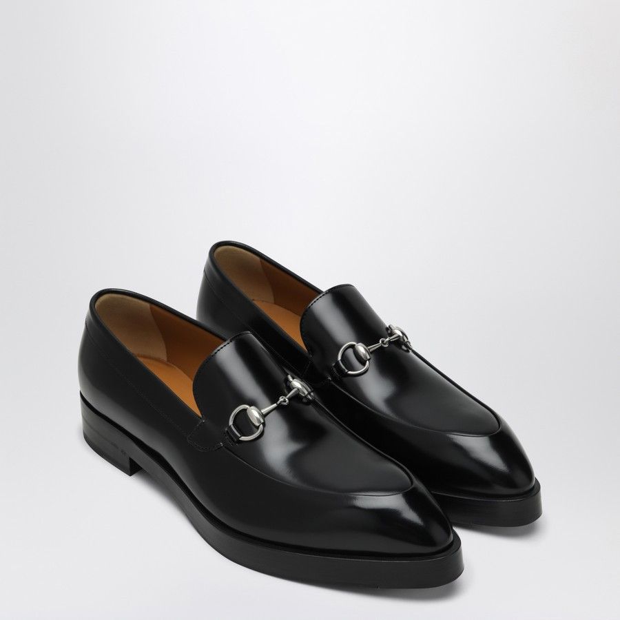 Gucci o1d2blof0525 Moccasin Buckle Shoes in Black Size US 9 / EU 42 - 1 Thumbnail