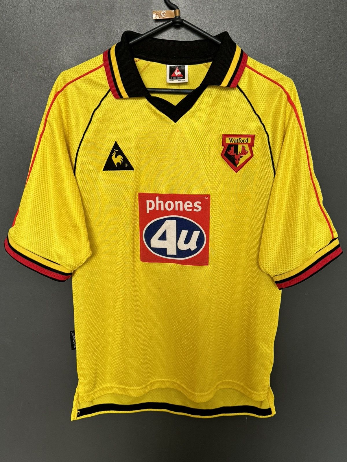 Le Coq Sportif Watford 99/01 Home Football Jersey Size US M / EU 48-50 / 2 - 1 Thumbnail