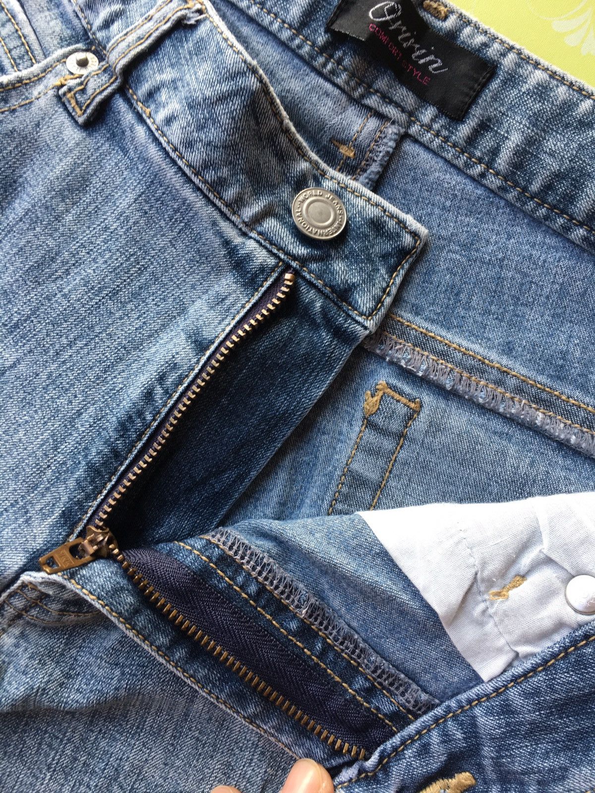 Japanese Brand Oririn jeans Size 29" - 3 Thumbnail