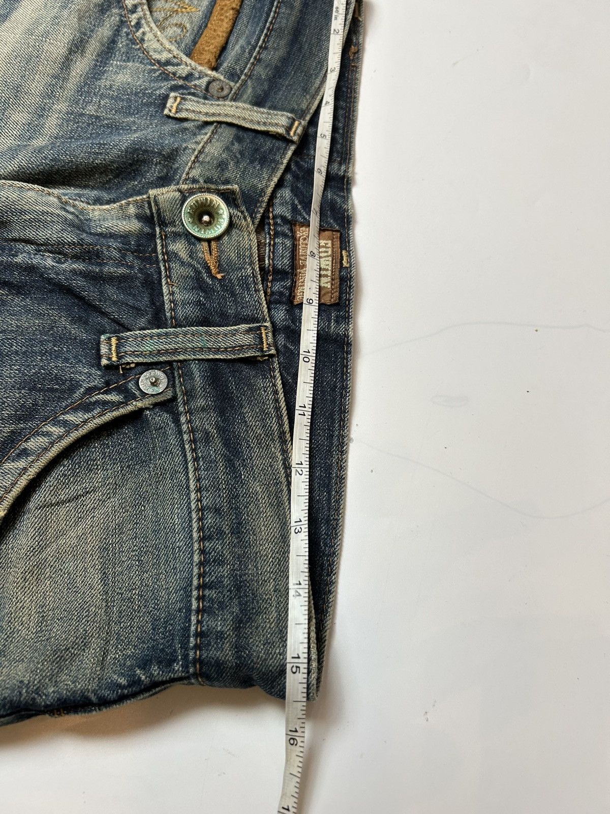 Edwin × Vintage EXCLUSIVE VINTAGE EDWIN DISTRESSED DENIM PANT Size US 31 - 6 Thumbnail