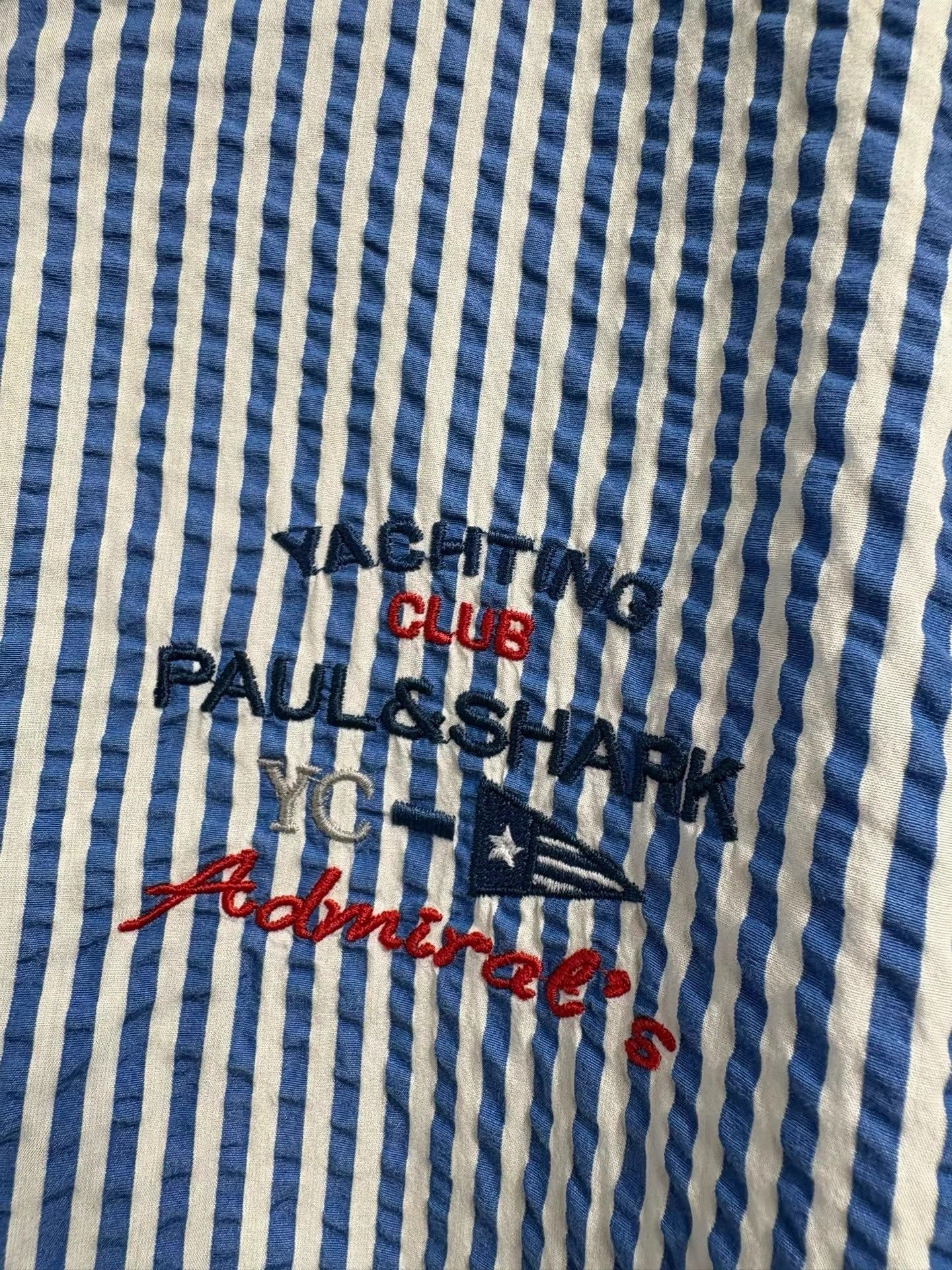 Paul & Shark Paul&Shark Men's Long Sleeve Striped Shirt K29 Size US M / EU 48-50 / 2 - 4 Thumbnail