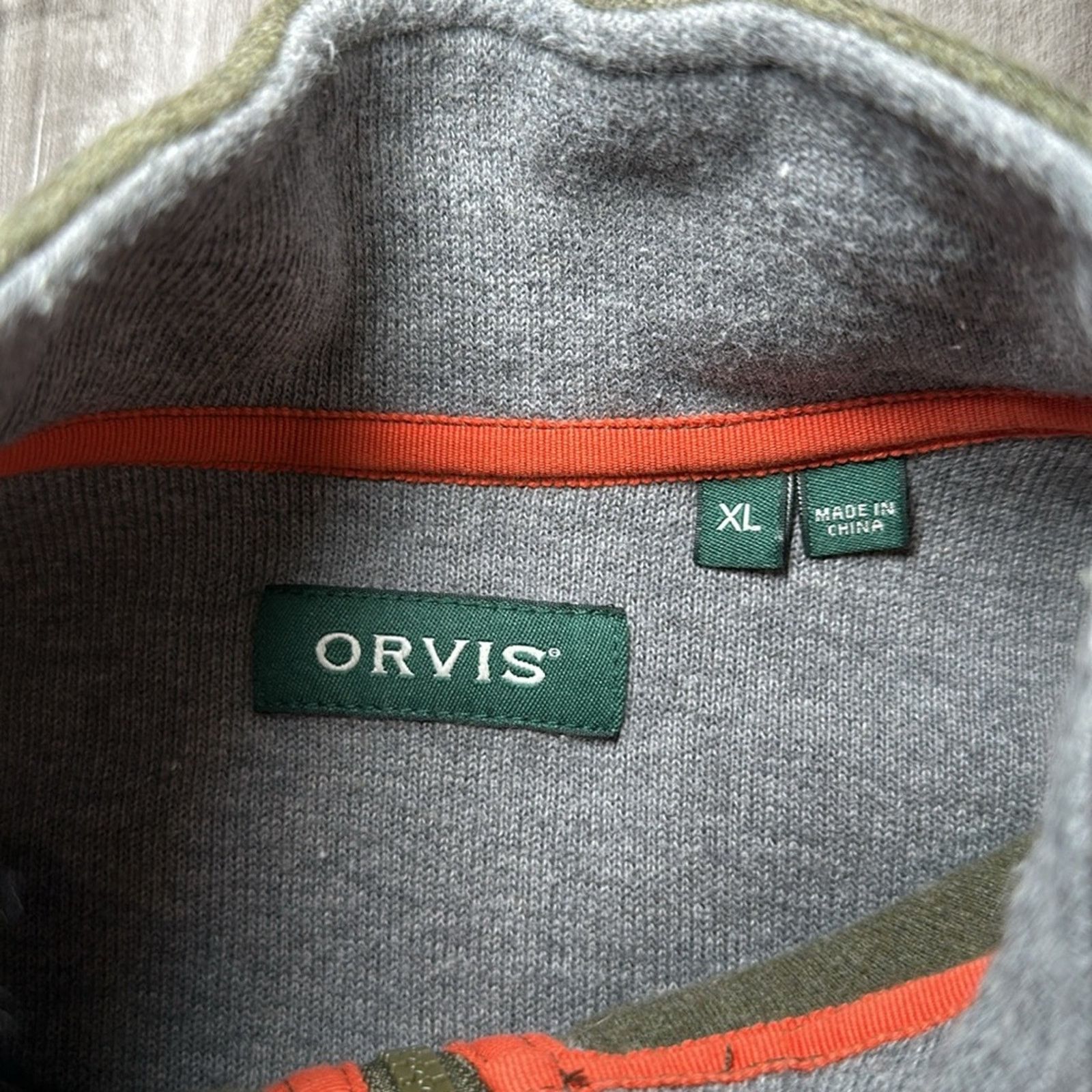 Orvis Orvis Quarter Zip Pullover - XL Size US XL / EU 56 / 4 - 6 Thumbnail