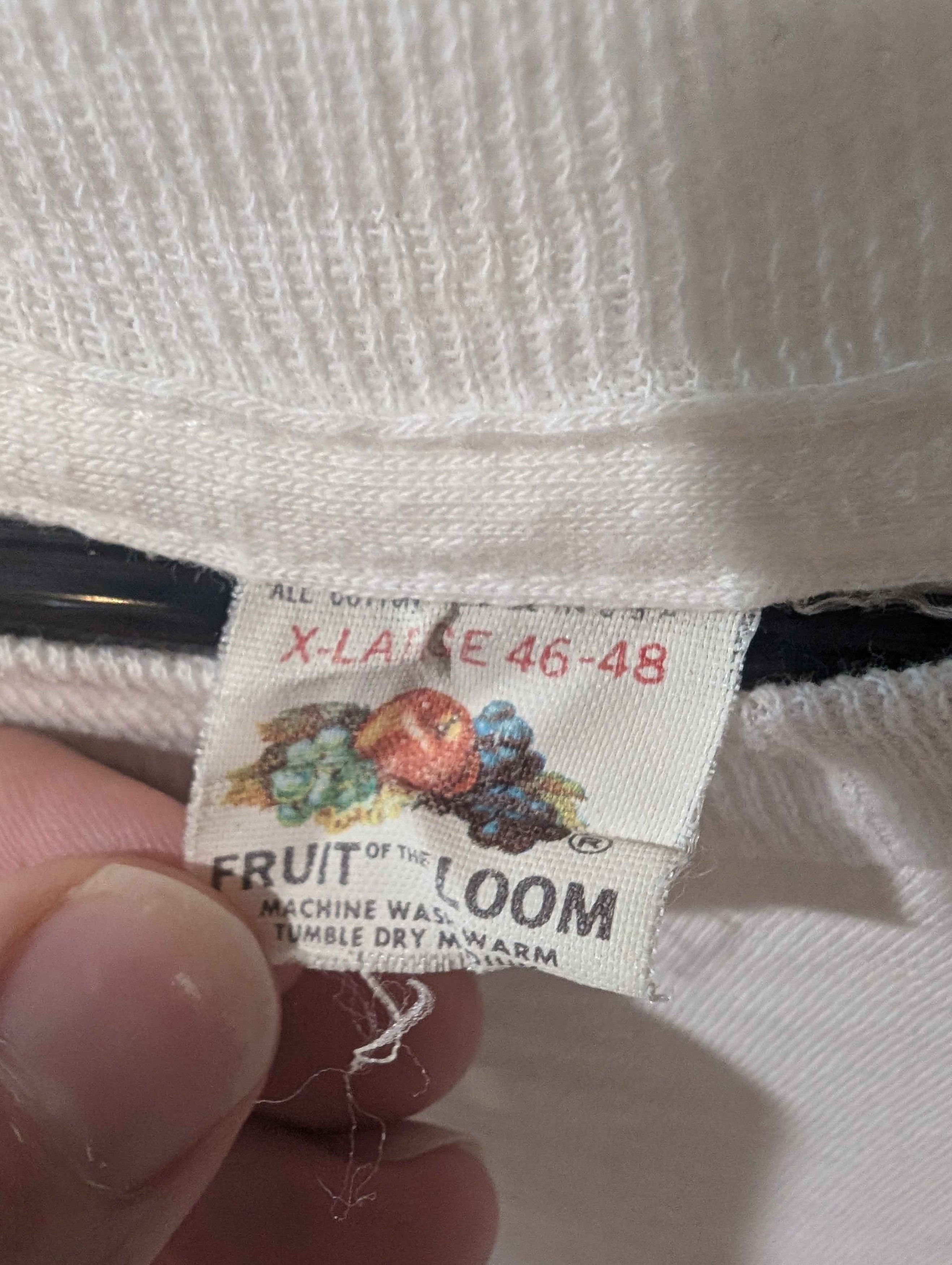 Fruit Of The Loom × Vintage Vintage 80s Fruit of the Loom Graphic T-shirt Size US XL / EU 56 / 4 - 3 Thumbnail