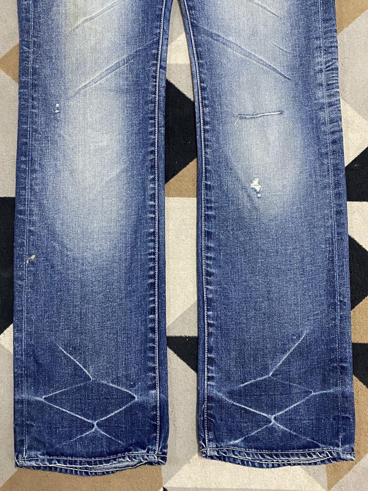 Seditionaries Whiskers Spikes Punk like Hysteric Glamour style Jeans Size US 33 - 5 Thumbnail