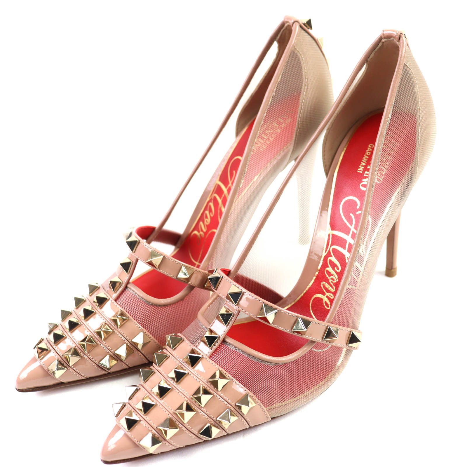 Valentino Valentino Valentino Garavani Leather Pumps Leather Shoes XW2S0CV9 DUTY FREE for USA Size ONE SIZE - 1 Thumbnail