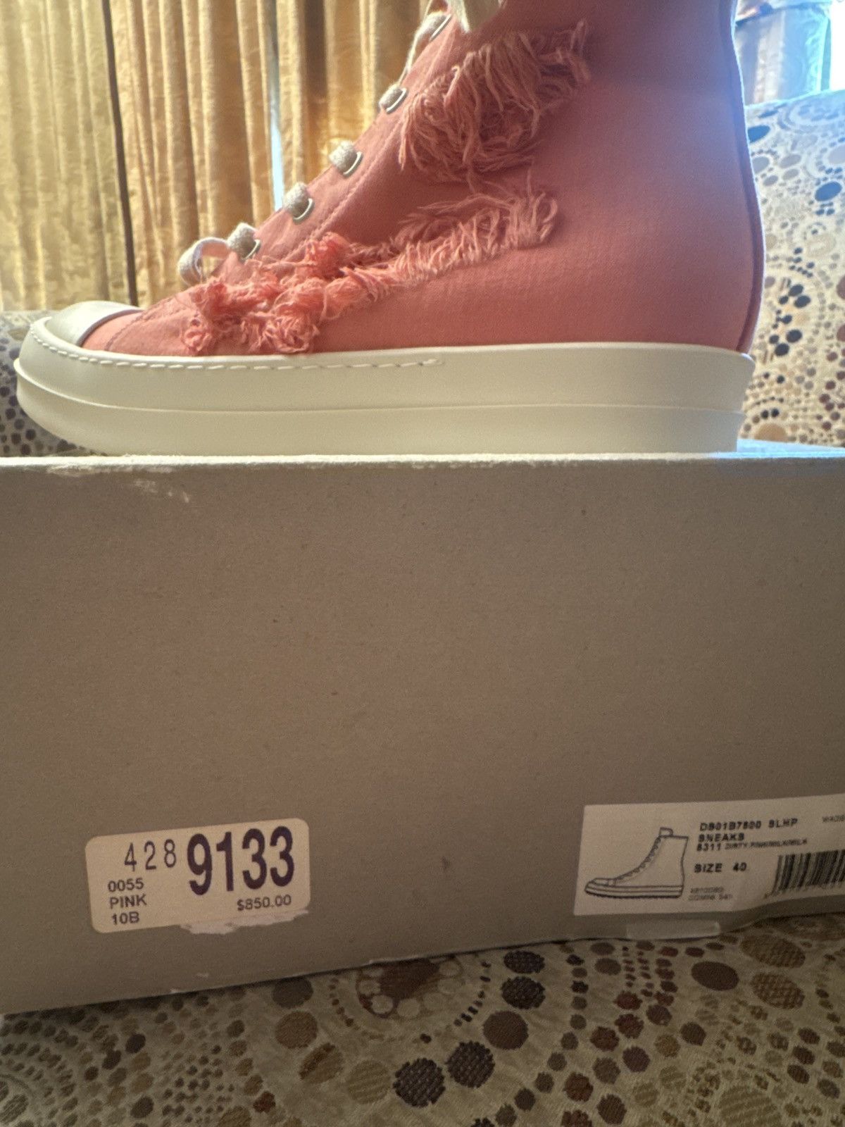 Rick Owens Pink Rick Owens drkshdw Size US 10 / IT 40 - 6 Thumbnail