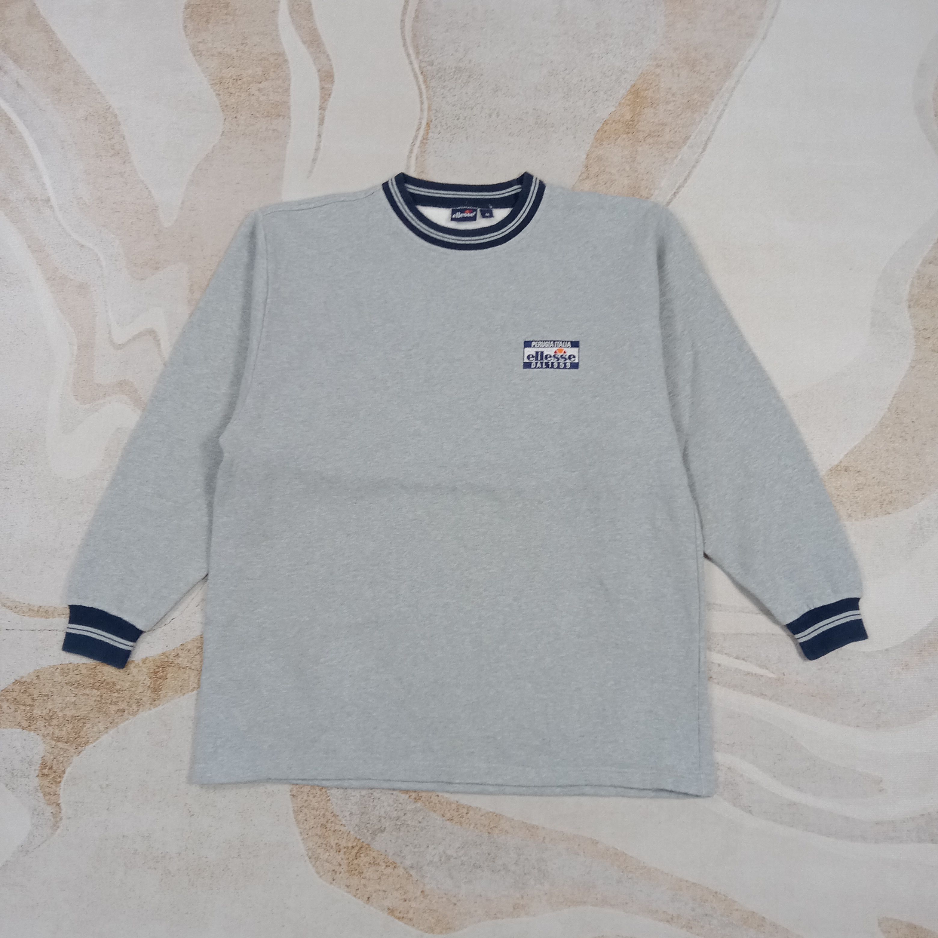 Ellesse Ellesse Peruia Italia Designer Sweatshirt C287N17 Size US M / EU 48-50 / 2 - 1 Thumbnail