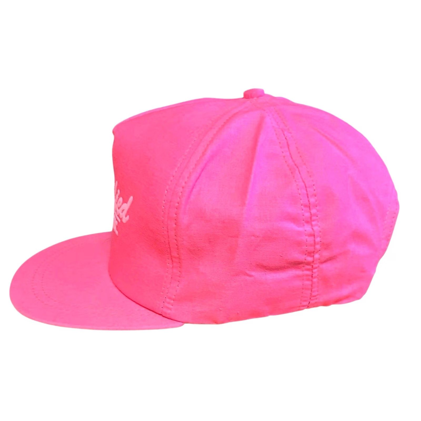 Pinko VINTAGE Diversified Recreation Inc Neon Pink Trucker Hat Baseball Cap Snapback Men's VTG Hat Size ONE SIZE - 5 Thumbnail