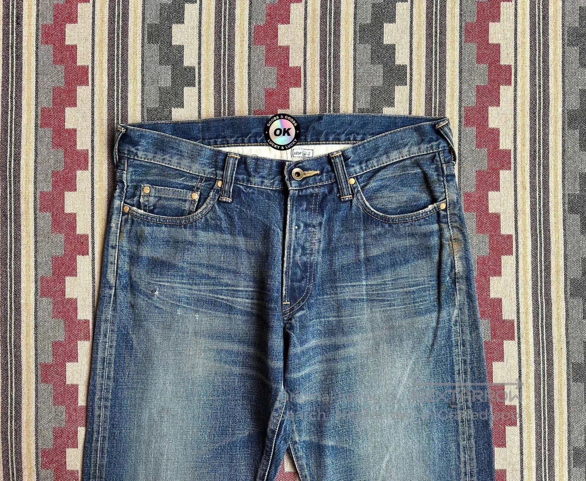 Prps Prps Noir Heavy Washed Distressed Jeans. Size US 32 / EU 48 - 3 Thumbnail