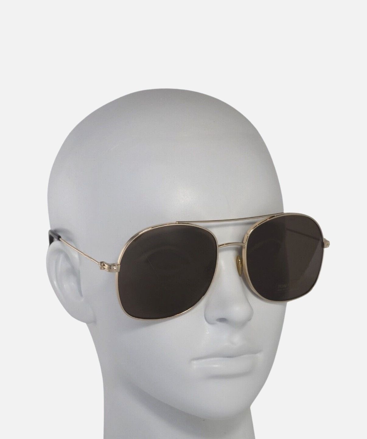 Tom Ford Tom Ford Gold Aviator Sunglasses Size ONE SIZE - 5 Thumbnail