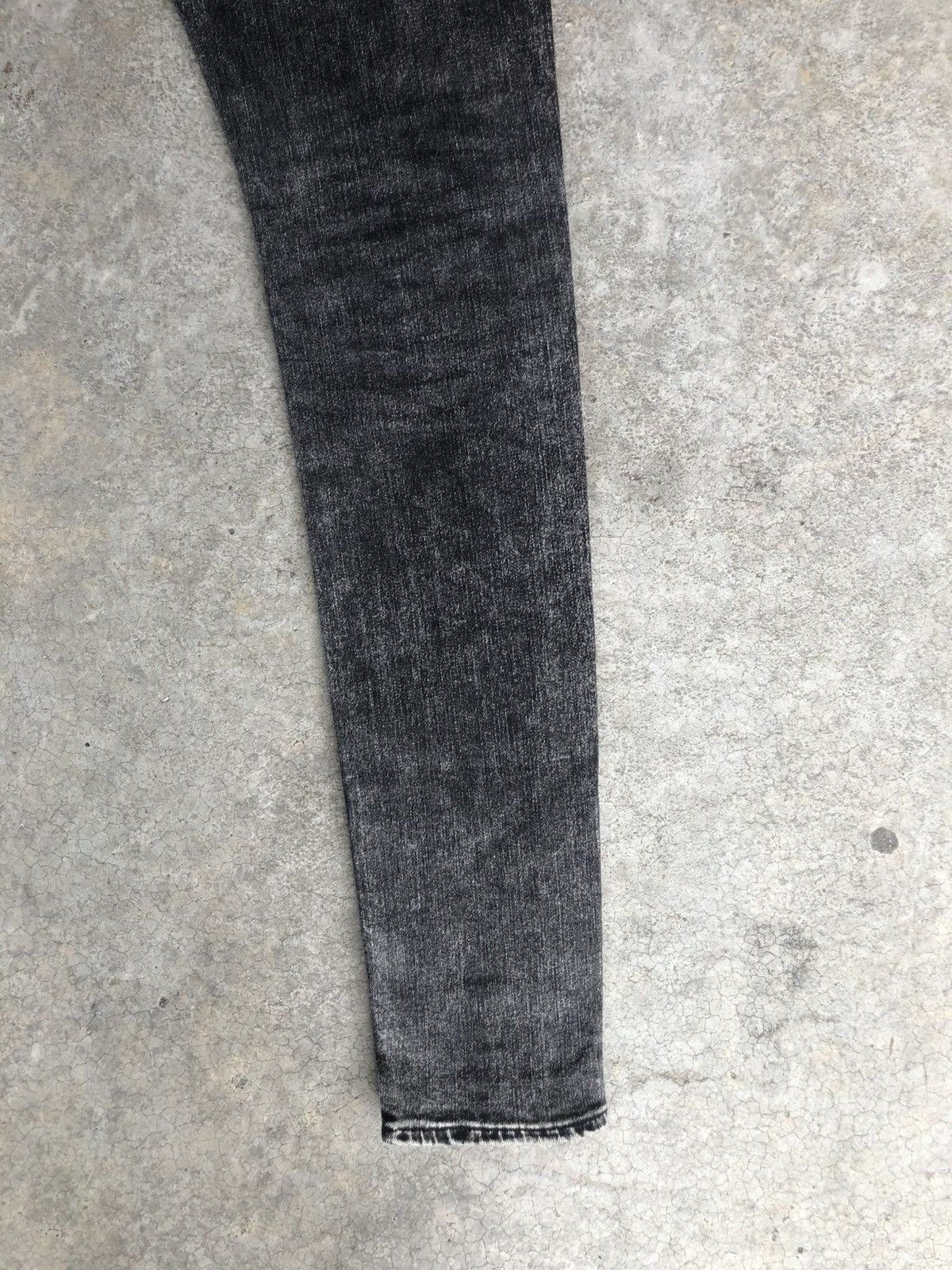 If Six Was Nine Japanese Vanquish Distressed Denim Skinny Jeans Size US 32 / EU 48 - 12 Thumbnail