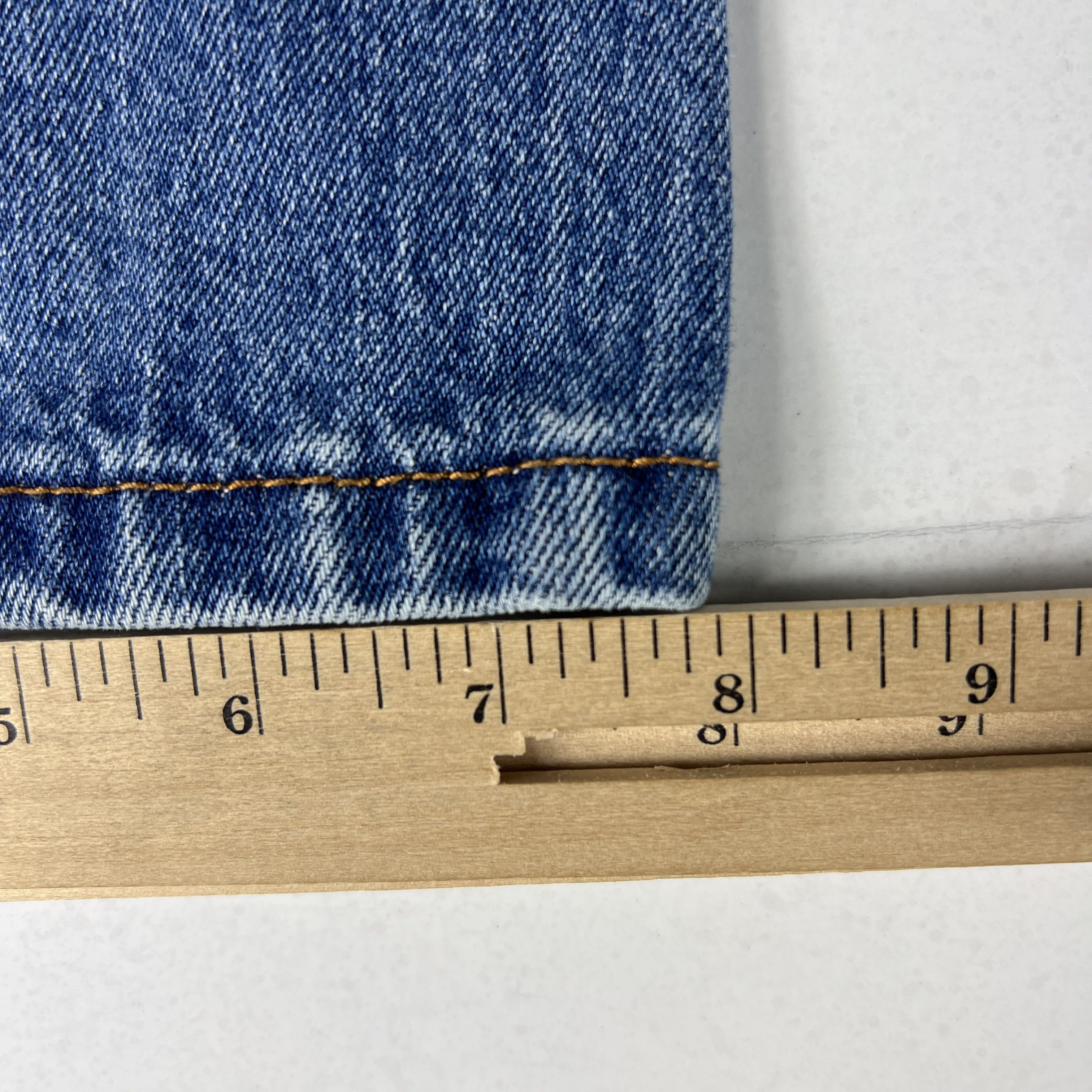 Levi's Levi's Jeans 505 Straight Leg Blue Faded Denim Size US 34 / EU 50 - 13 Thumbnail