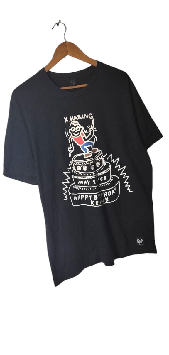 Keith Haring KEITH HARING POP ART STREETWEAR TEE Size US XL / EU 56 / 4 - 2 Thumbnail