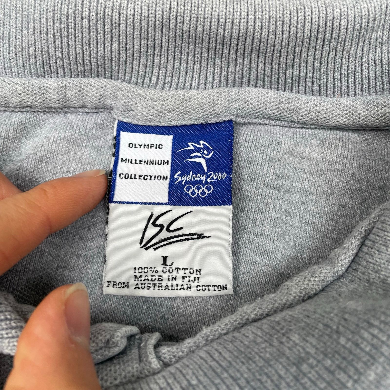 Vintage Sydney Olympics 2000 Polo Shirt Mens Large Size US L / EU 52-54 / 3 - 3 Thumbnail
