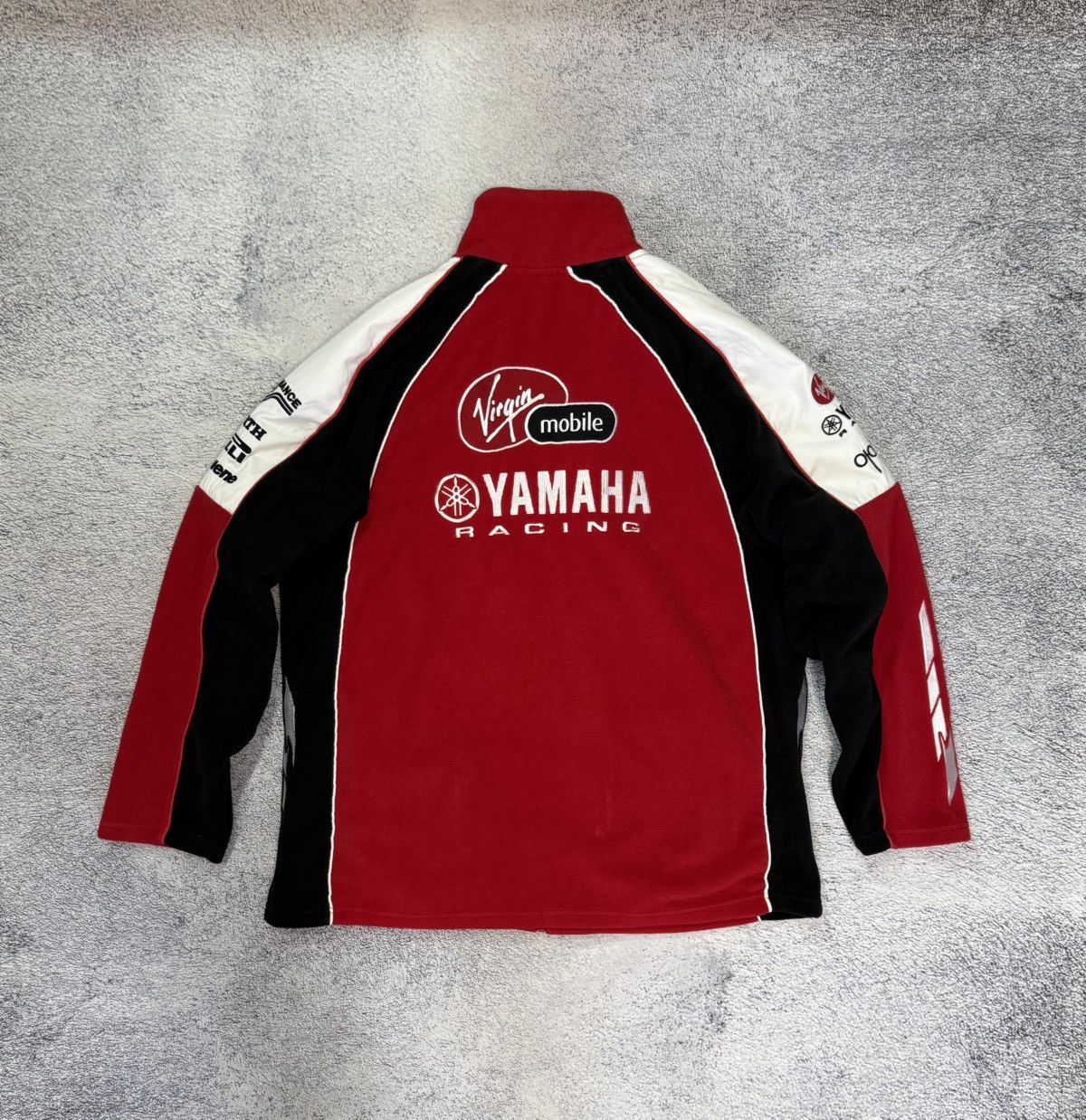 Yamaha Yamaha Racing R1 Fleece Jacket Vintage Virgin Mobile Men L Size US L / EU 52-54 / 3 - 5 Thumbnail