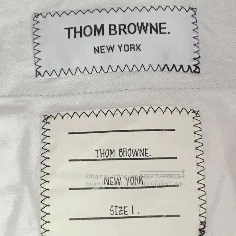 Thom Browne Thom Browne Gray Casual Trousers for Men . Size US 27 - 5 Thumbnail