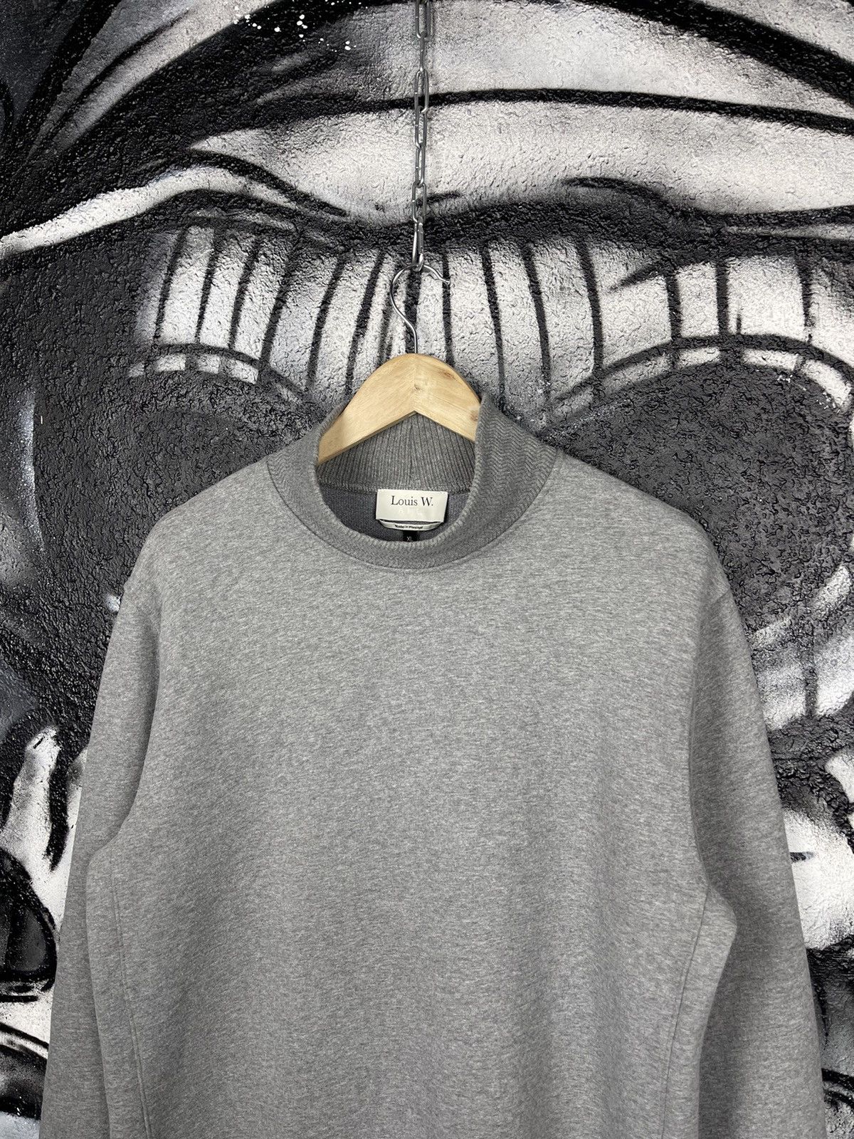 A.P.C. × Louis W. A.P.C. x Louis W. Grey Turtleneck Sweatshirt Men’s Size XL Size US XL / EU 56 / 4 - 4 Thumbnail