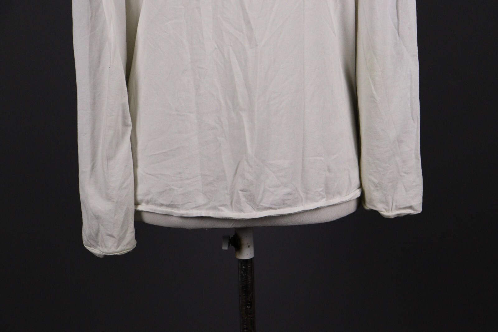 Bottega Veneta Bottega by Elisa Cavaletti White Printed Top Shirt Size XXL Size XXL / US 16-18 / IT 52-54 - 8 Thumbnail