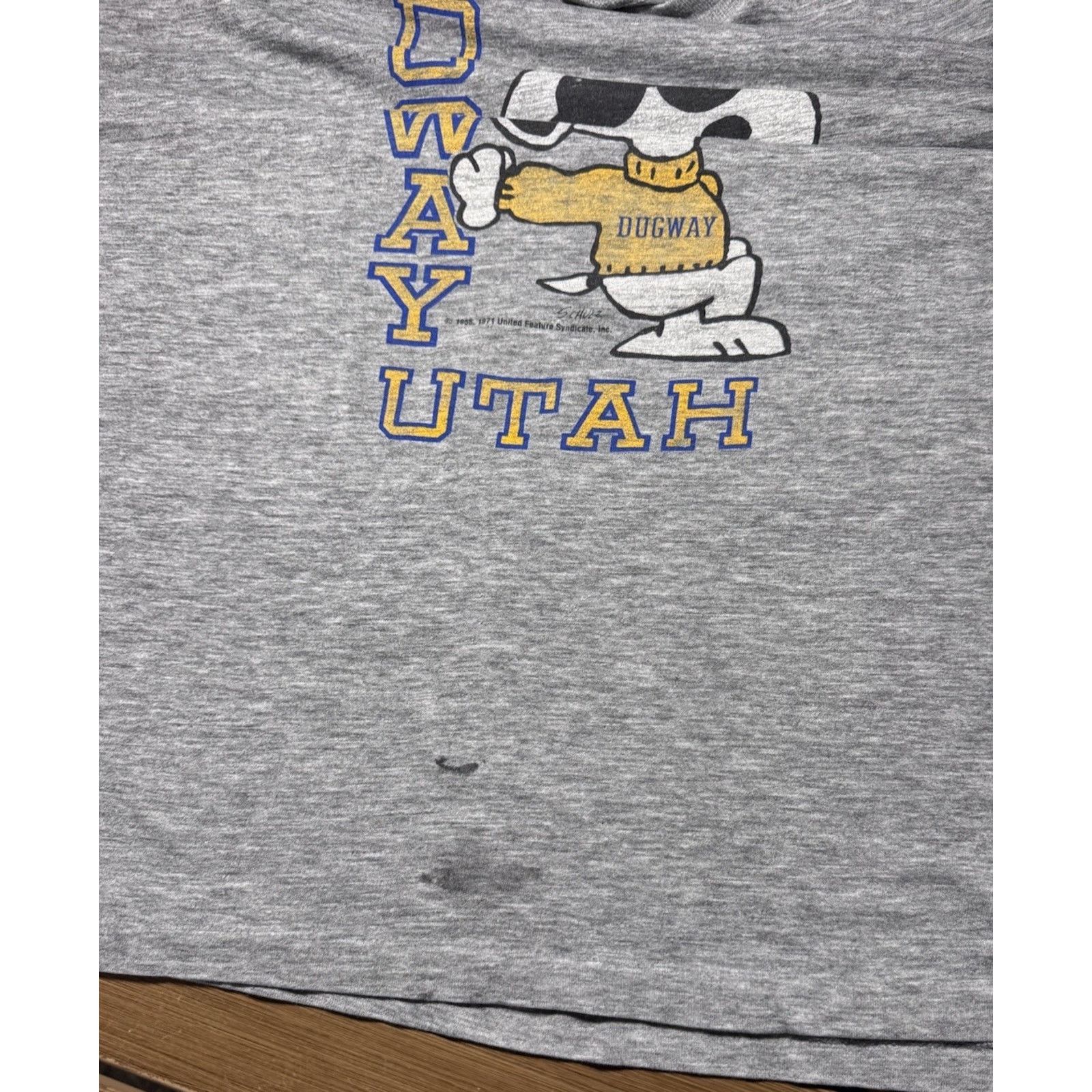 Other Vintage T shirt Joe cool Artex UTAH Dugway 1971 Men XL Size US XL / EU 56 / 4 - 5 Thumbnail