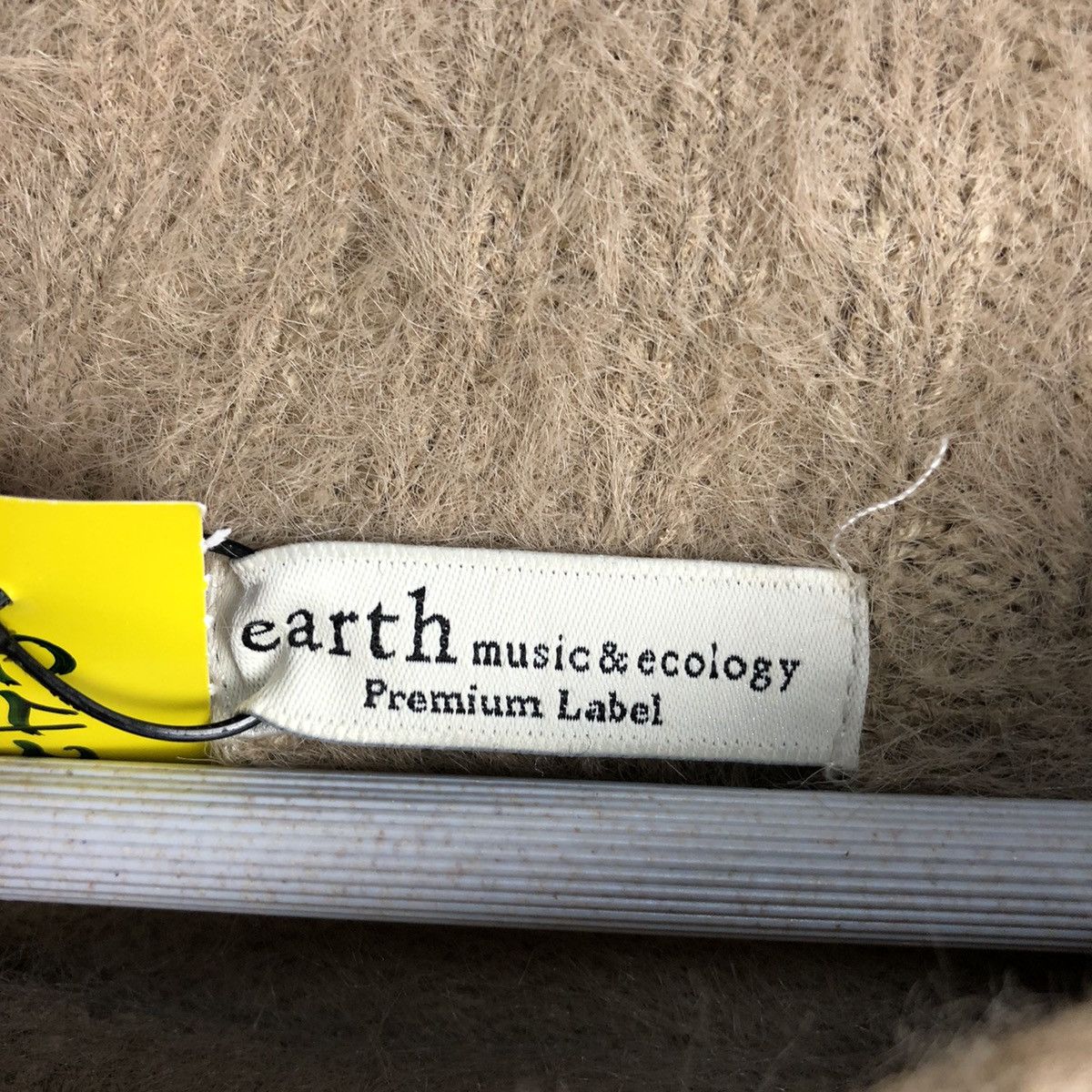 Homespun Knitwear DL Earth Music Econology fur shaggy Mohair Knitwear #C422 Size S / US 4 / IT 40 - 9 Thumbnail