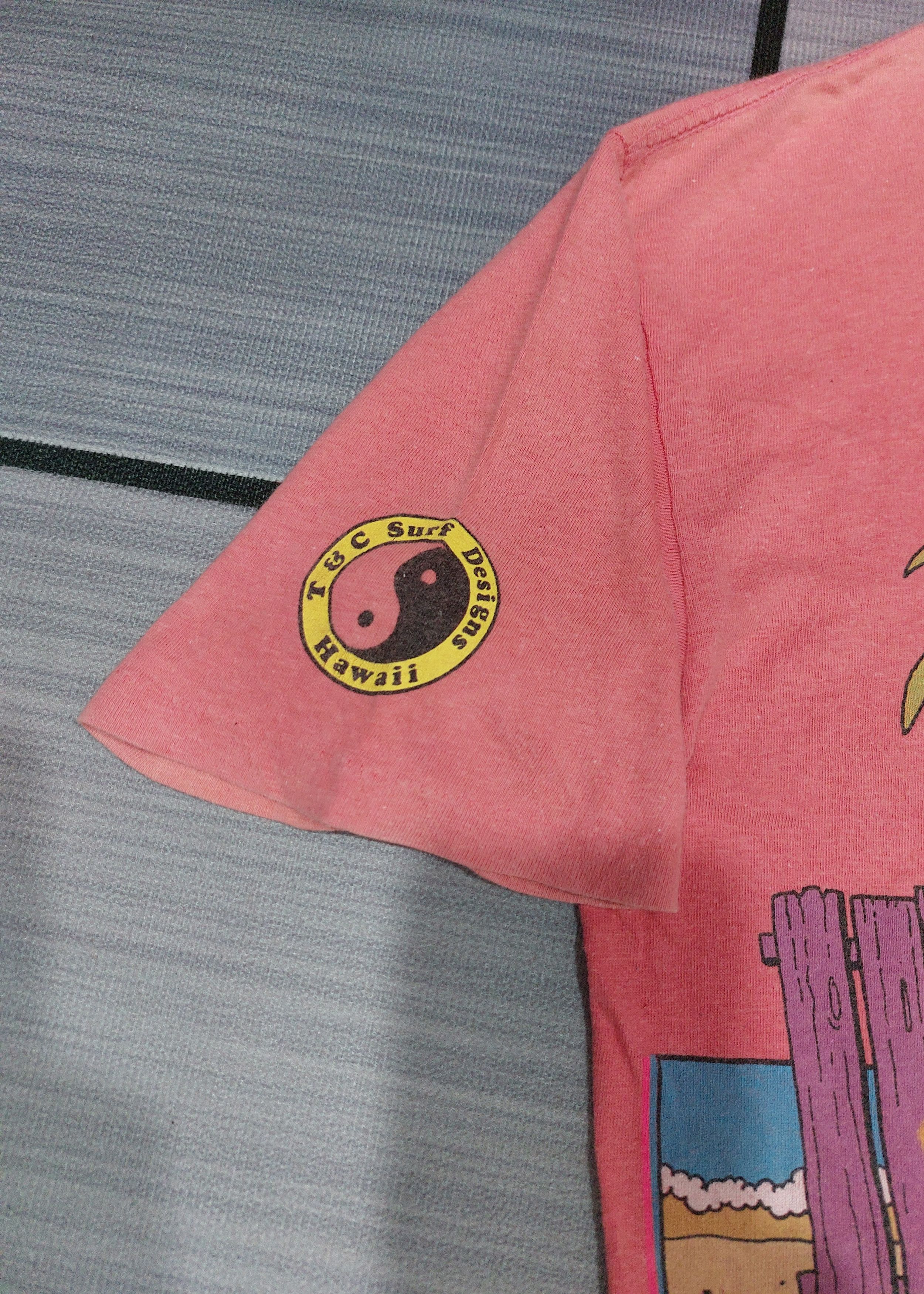 Vintage VINTAGE 80'S T&C FOREVER SURF DESIGN HAWAII SUN FADED Size US S / EU 44-46 / 1 - 11 Thumbnail