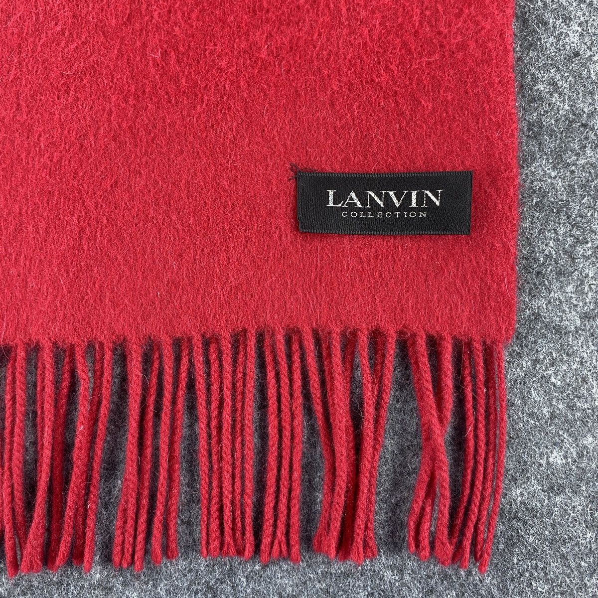 Lanvin × Vintage Lanvin Scarf # Muffler # Neckwear # D649 Size ONE SIZE - 3 Thumbnail