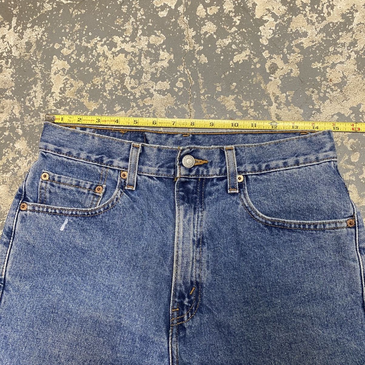 Levi's × Vintage Vintage Levi’s 505 Blue Denim Jean Shorts Jorts 90s Size US 30 / EU 46 - 9 Thumbnail