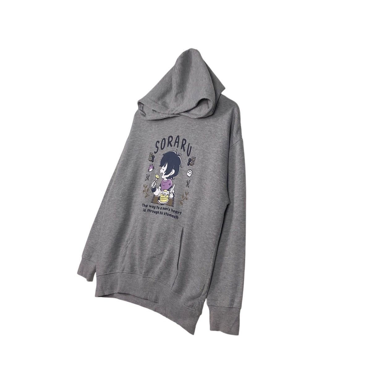 Cartoon Network 📌Vintage Hoodie Pull Over Soraru Cartoon Big Logo Size US M / EU 48-50 / 2 - 3 Thumbnail