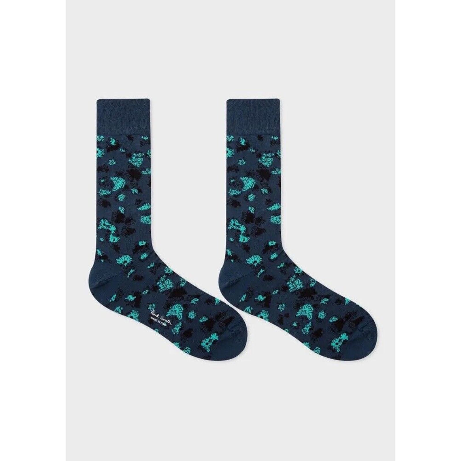 Paul Smith Rare! NWT Paul Smith “Andy” floral socks made in Italy. Size ONE SIZE - 2 Thumbnail