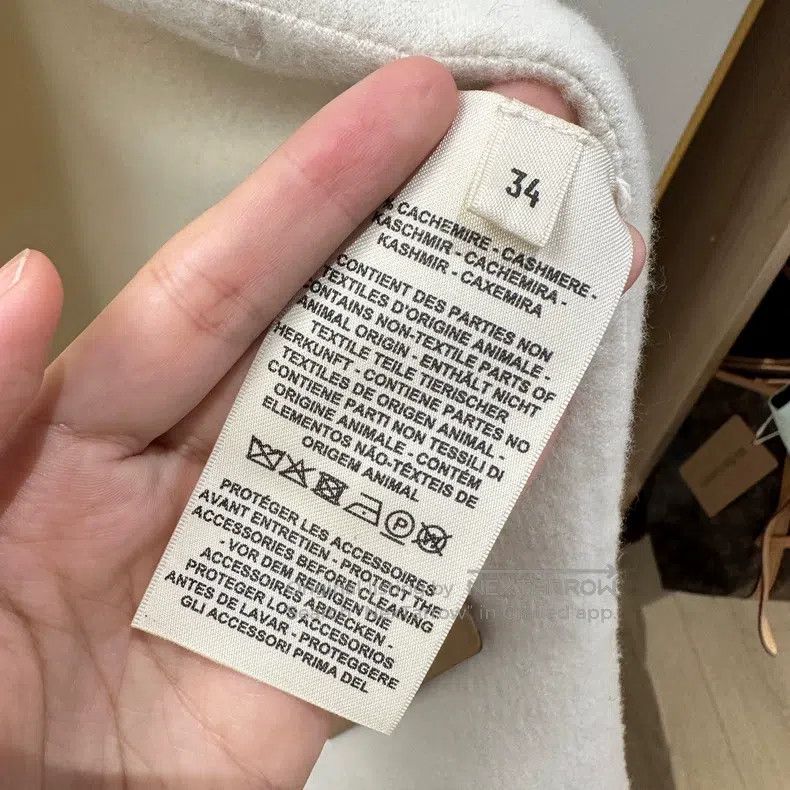 Hermes Hermes Cashmere White Vest Size XXS / US 00 / IT 34 - 5 Thumbnail