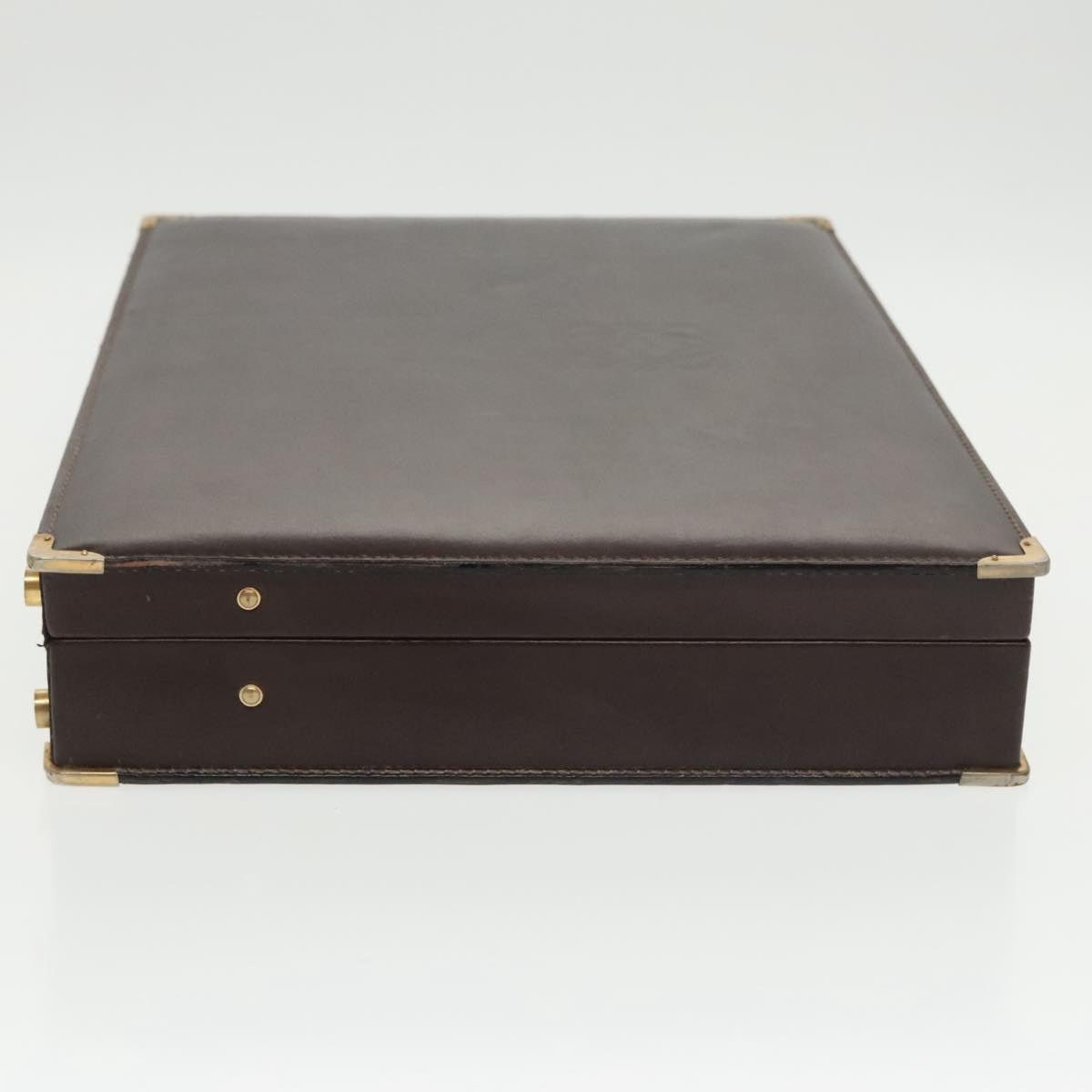 Loewe LOEWE Anagram Trunk Leather Brown Size ONE SIZE - 4 Thumbnail