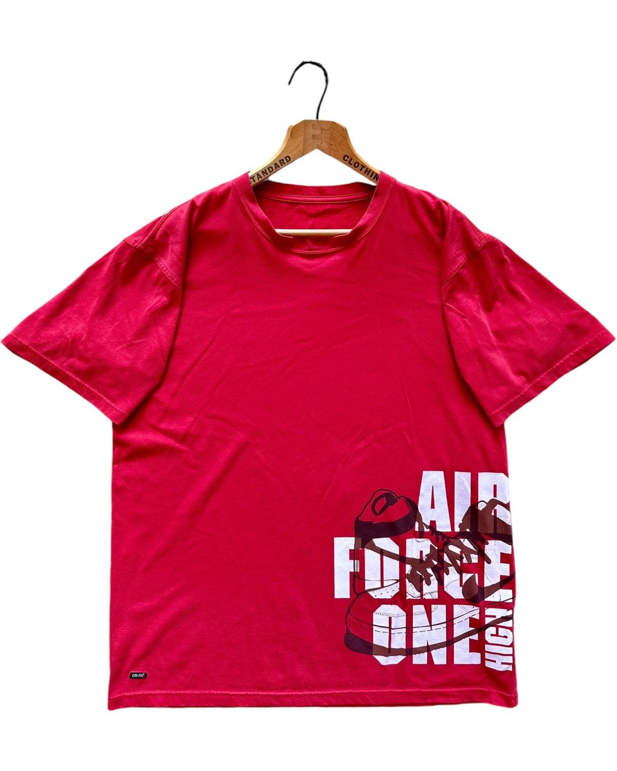 Nike × Vintage 2000s Nike Air Force One Tee Size US XL / EU 56 / 4 - 2 Thumbnail