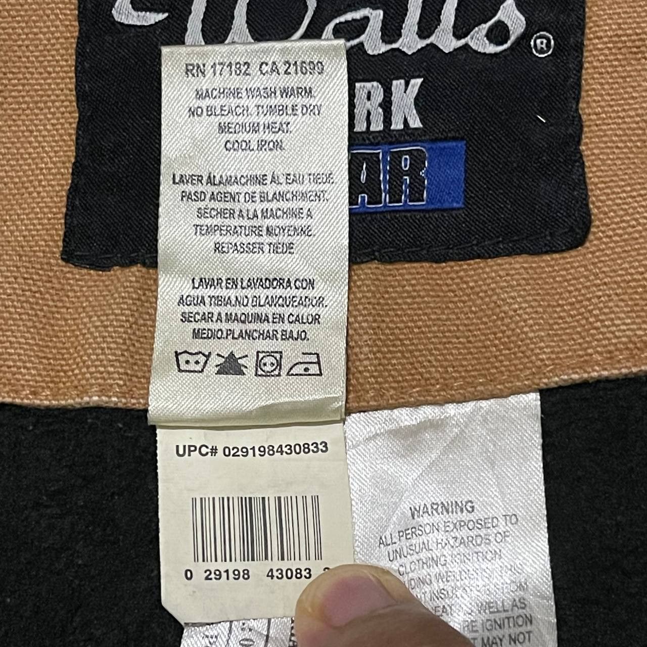 Walls Vintag Walls Work Wear Carhartt Style Jacket Size US L / EU 52-54 / 3 - 13 Thumbnail