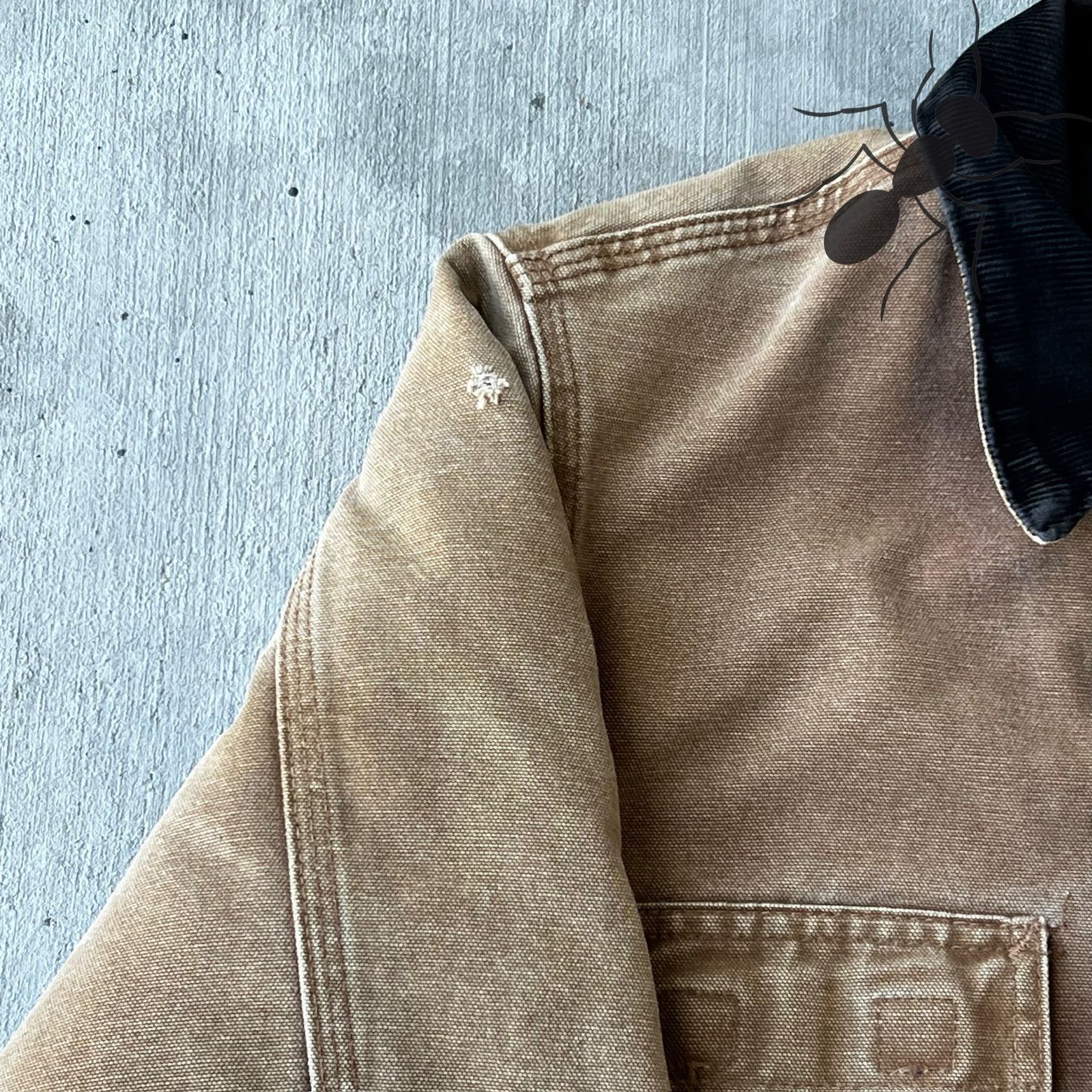 Carhartt × Vintage Carhartt YOUTH YYC26 BRN brown arctic work wear jacket Size US XS / EU 42 / 0 - 9 Thumbnail