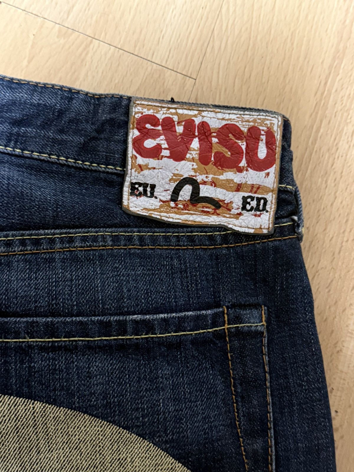 Evisu × Vintage Evisu vintage jeans Size US 33 - 4 Thumbnail