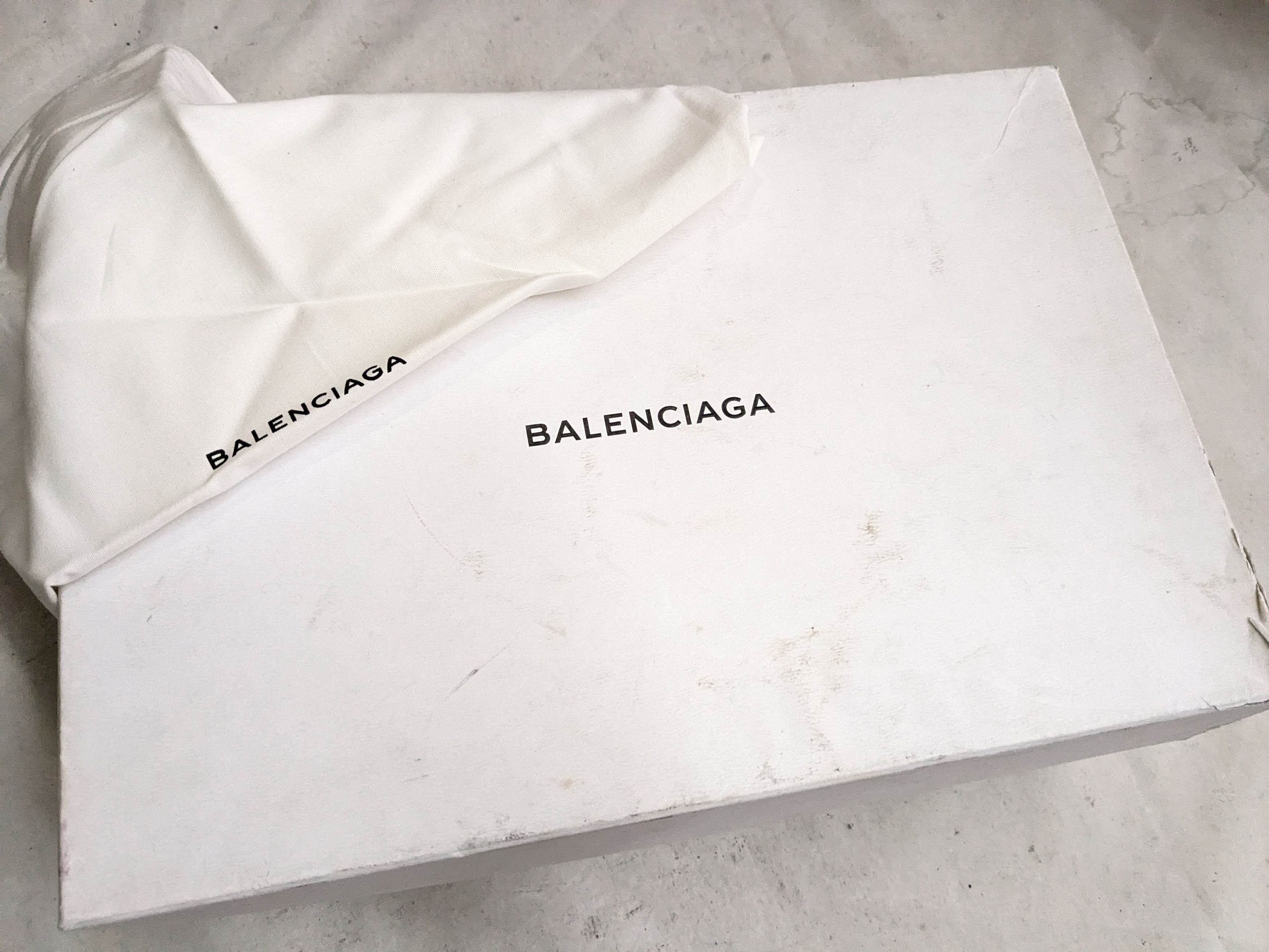 Balenciaga Balenciaga Arenas Burgundy Leather 12 High Tops Size US 12 / EU 45 - 19 Thumbnail