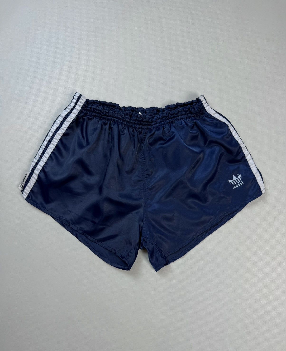Adidas Adidas Vintage 80s 90s Nylon Soccer Fottball Shorts Germany Size US 34 / EU 50 - 1 Thumbnail