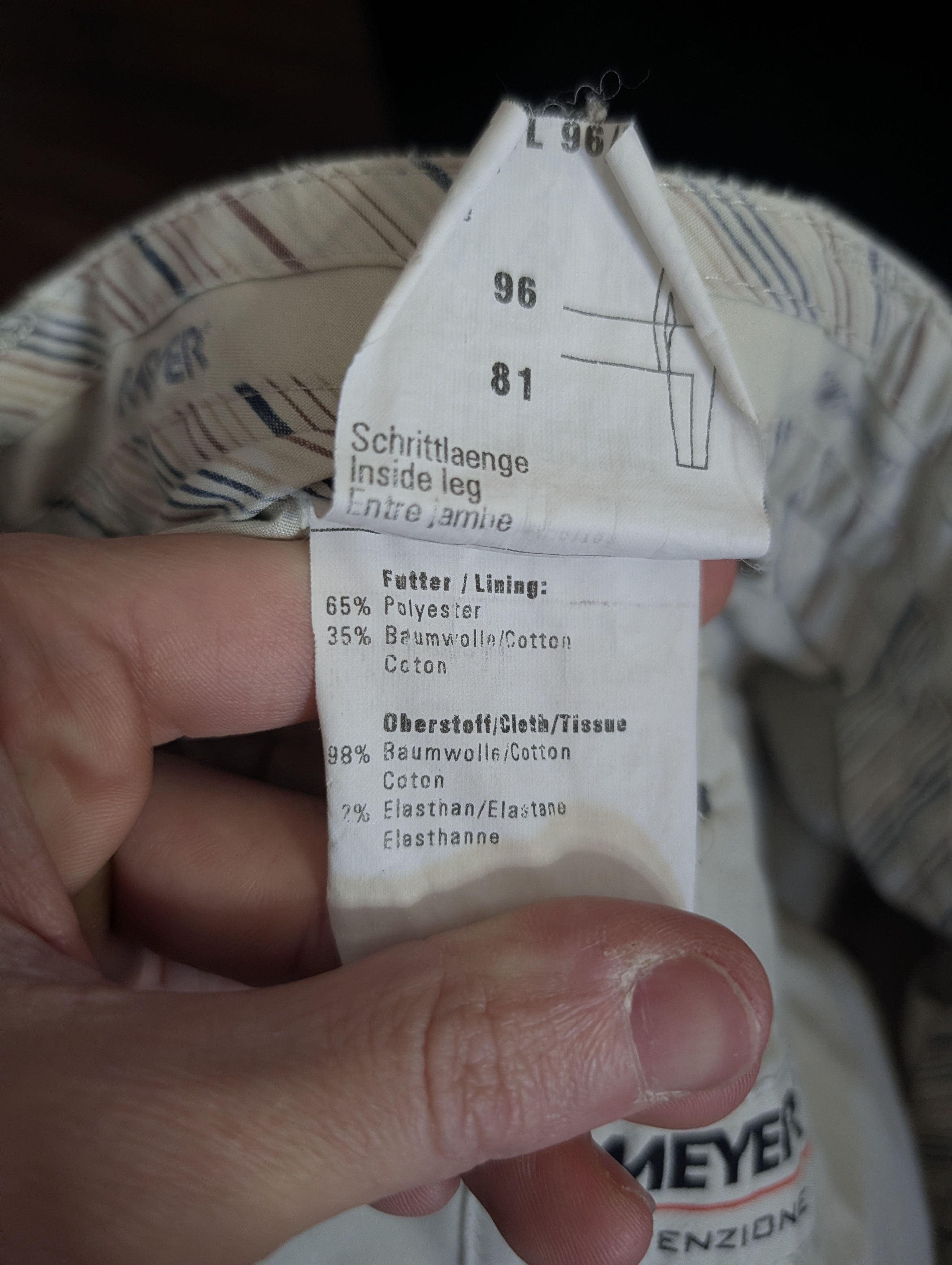 John Mayer MEYER Attenzione German Ripstop Cropped Pants 36 Size US 36 / EU 52 - 16 Thumbnail