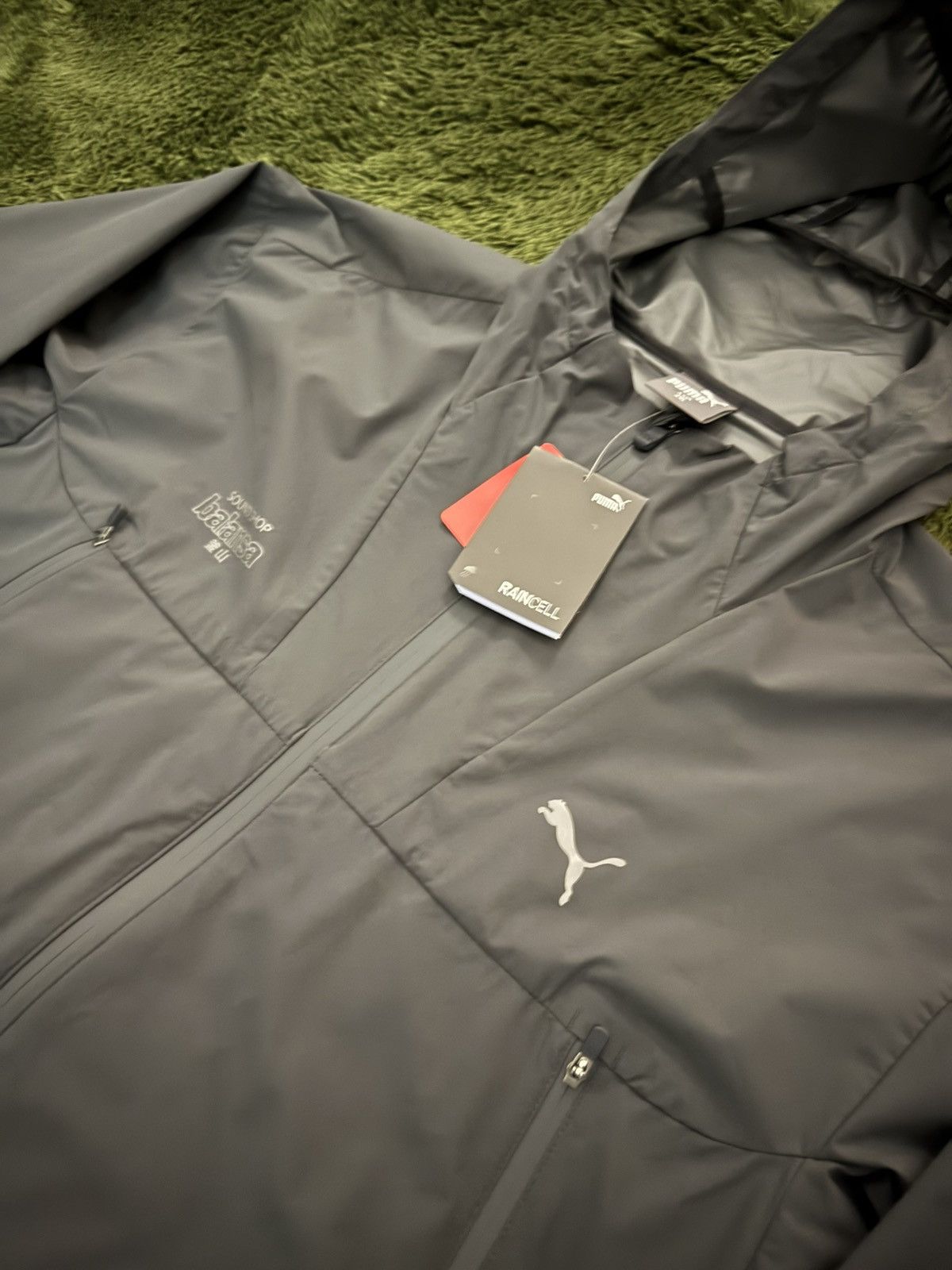 Puma [XXL] PUMA x BALANSA Rainsell Windbreaker Jacket Grey Size US XXL / EU 58 / 5 - 2 Thumbnail