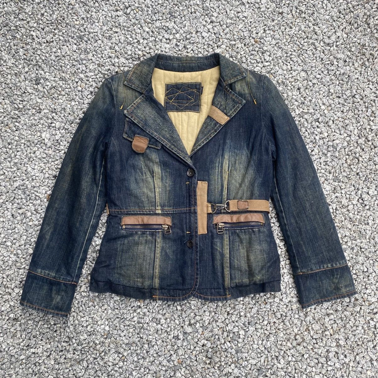 Japanese Brand MOA MOA DENIM Blazer Size M / US 6-8 / IT 42-44 - 1 Thumbnail