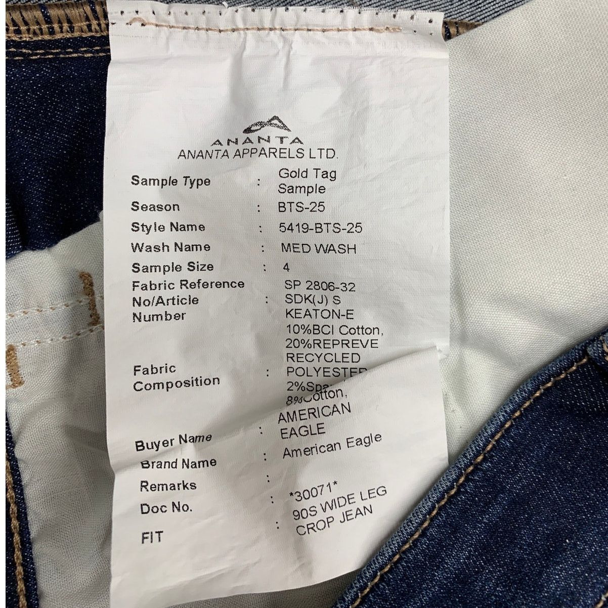 American Eagle Outfitters New American Eagle Size 4 High Rise Jeggings Size 27" / US 4 / IT 40 - 6 Thumbnail