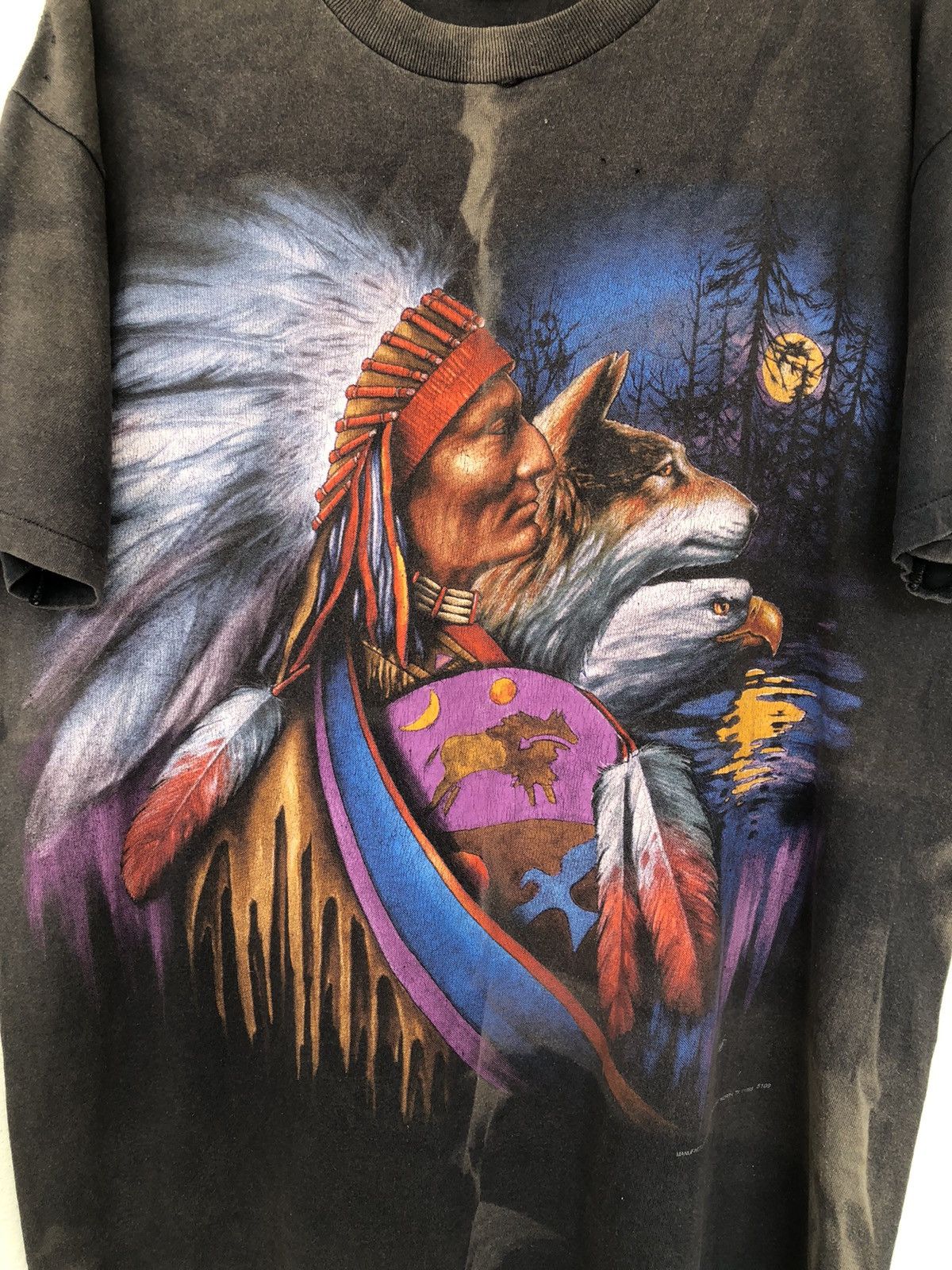 Vintage Vintage 90s NATIVE And NATURE Together Size US XL / EU 56 / 4 - 3 Thumbnail