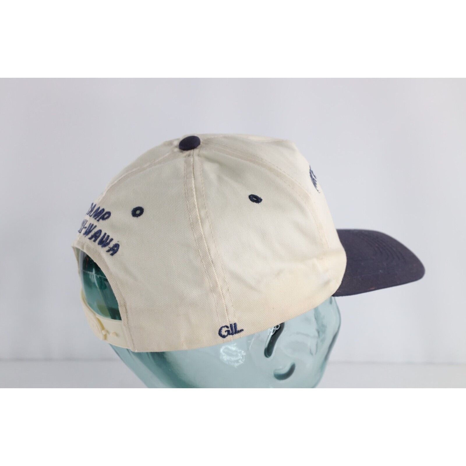 Vintage Vintage Thrashed 2002 Pike Chasers Fishing Snapback Hat Size ONE SIZE - 8 Thumbnail