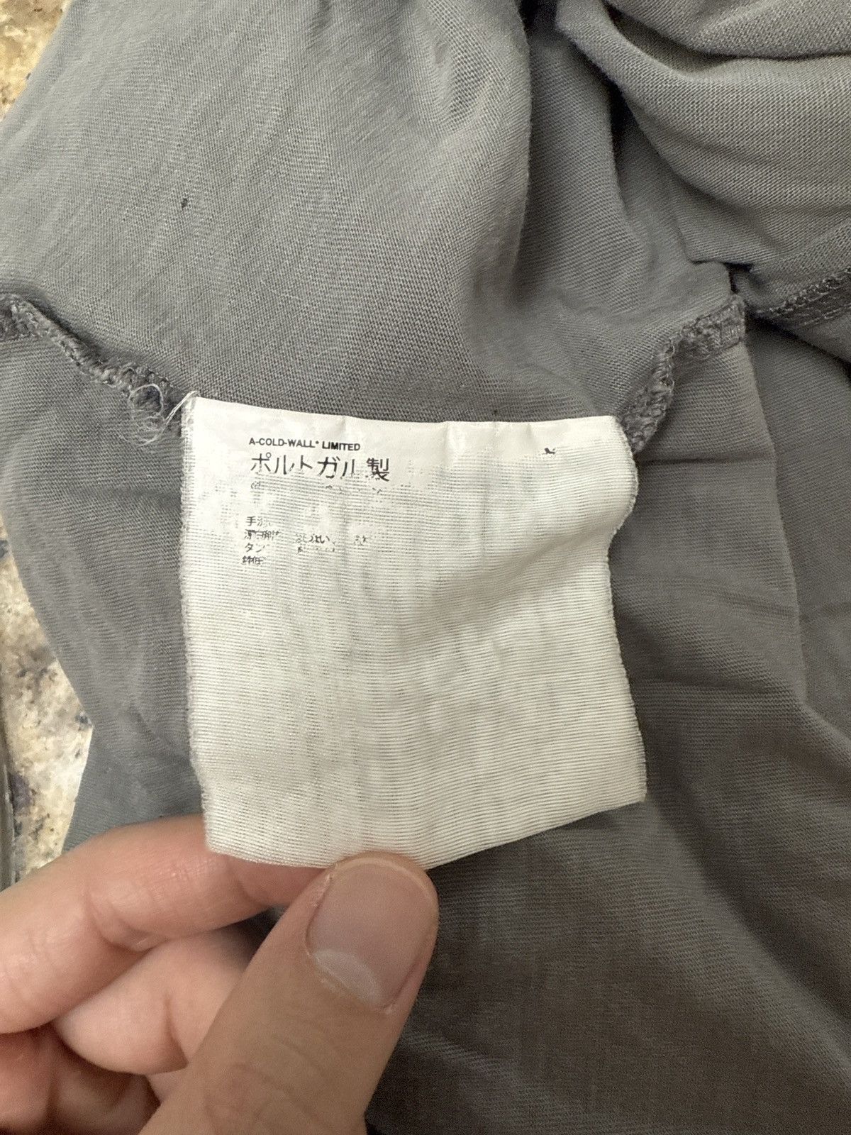 A-COLD-WALL* A-Cold-Wall Reversed Seam Long sleeve Size US M / EU 48-50 / 2 - 5 Thumbnail