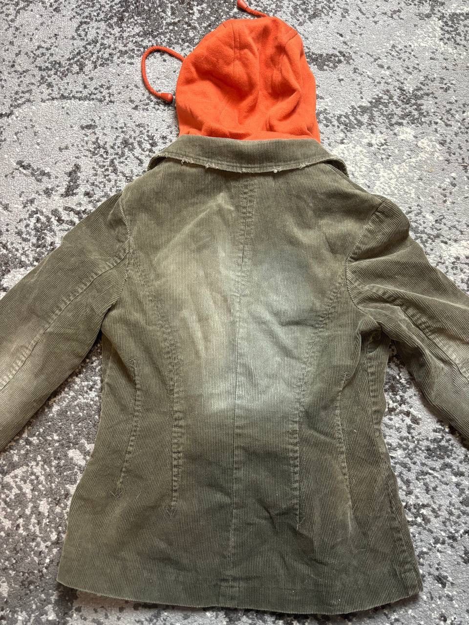 Designer × Vintage Vintage Y2K Velvet Hood Avantgarde Blaze Jacket Size US S / EU 44-46 / 1 - 9 Thumbnail