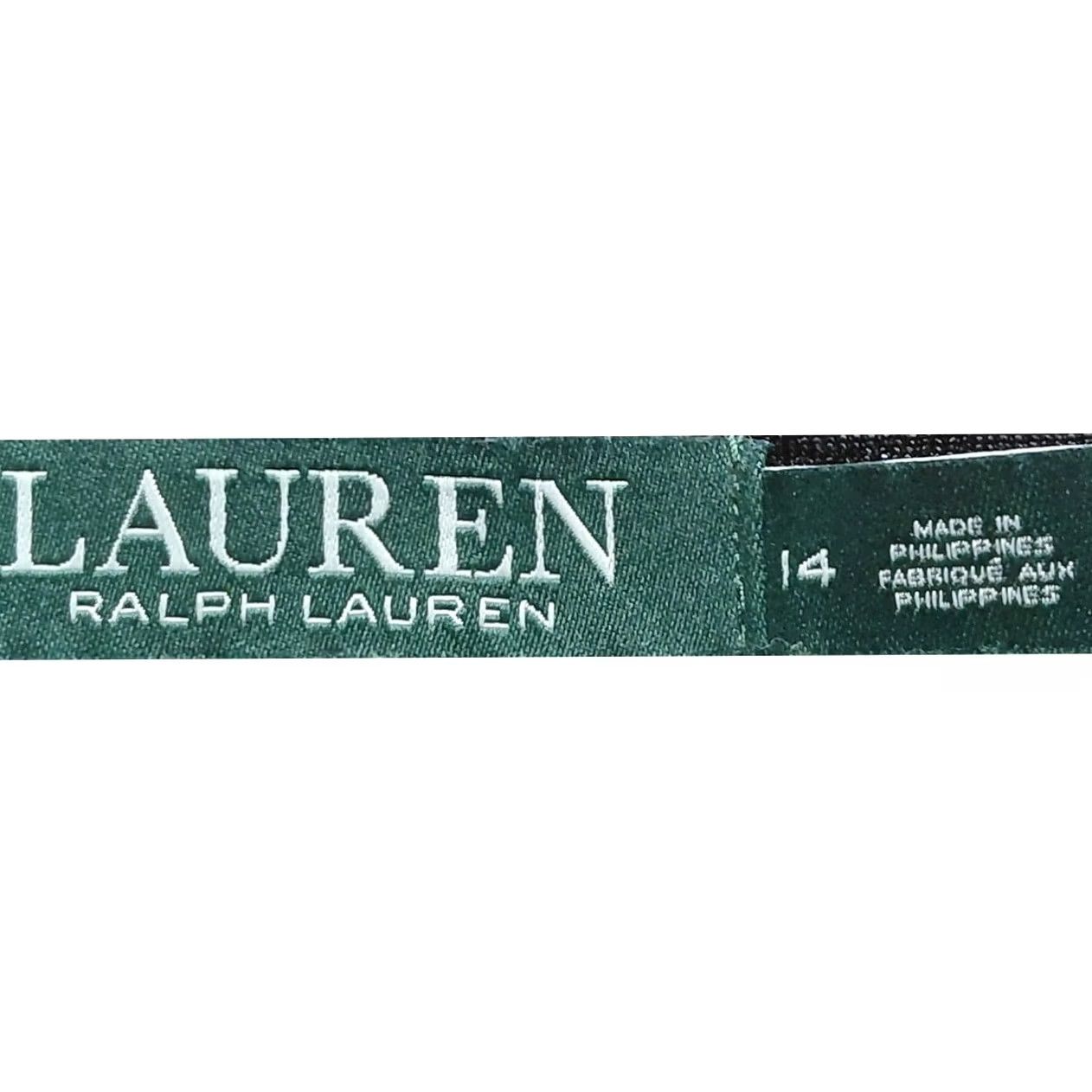Ralph Lauren LAUREN RALPH LAUREN Black Knit Dress Solid Long Sleeve Knee Length Women Size 14 Size XL / US 12-14 / IT 48-50 - 3 Thumbnail
